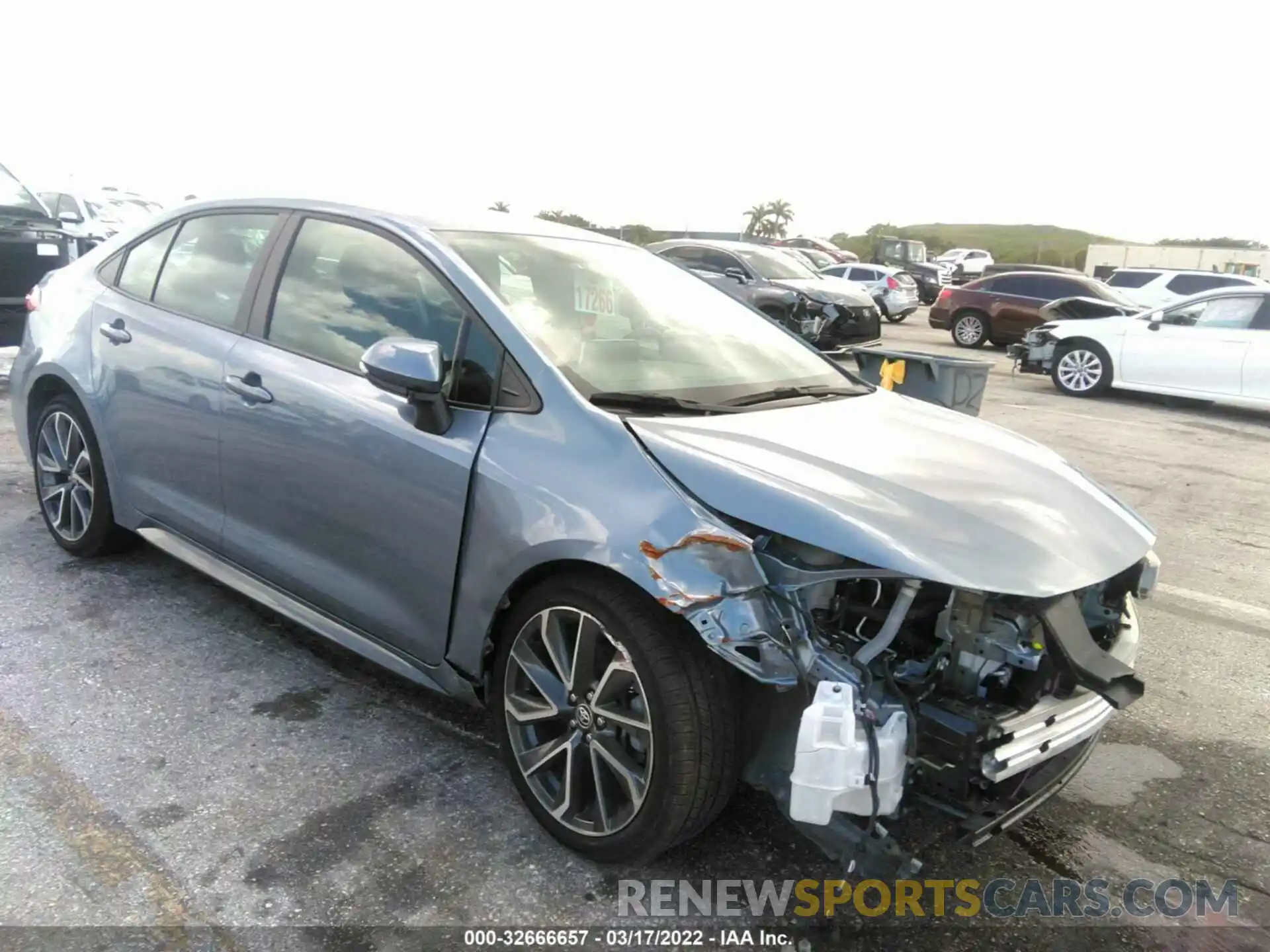 6 Photograph of a damaged car 5YFS4MCE7MP094921 TOYOTA COROLLA 2021