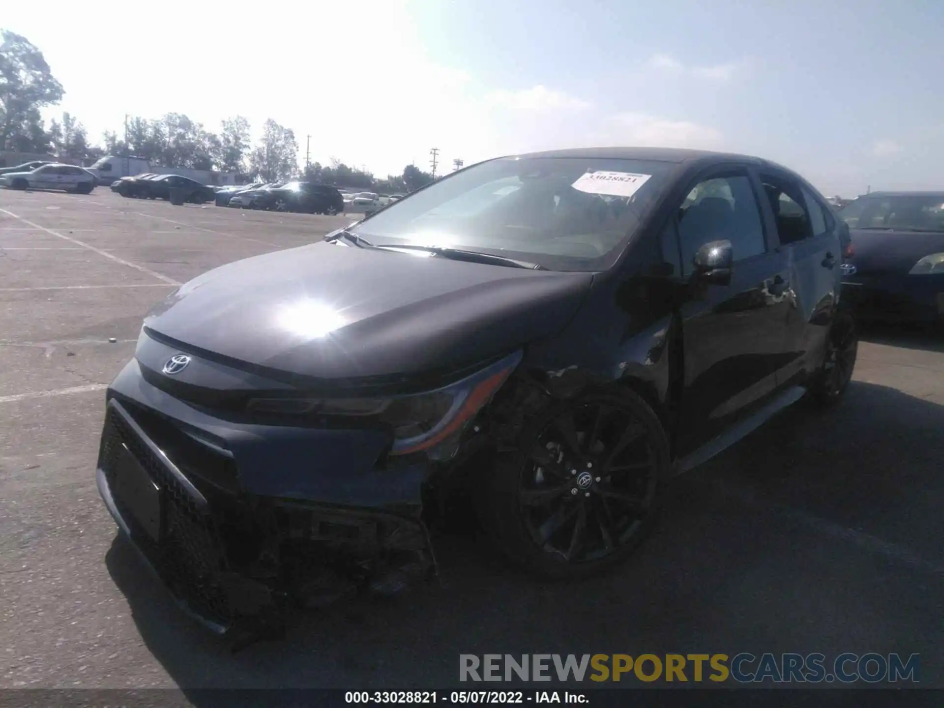 2 Photograph of a damaged car 5YFS4MCE7MP094966 TOYOTA COROLLA 2021