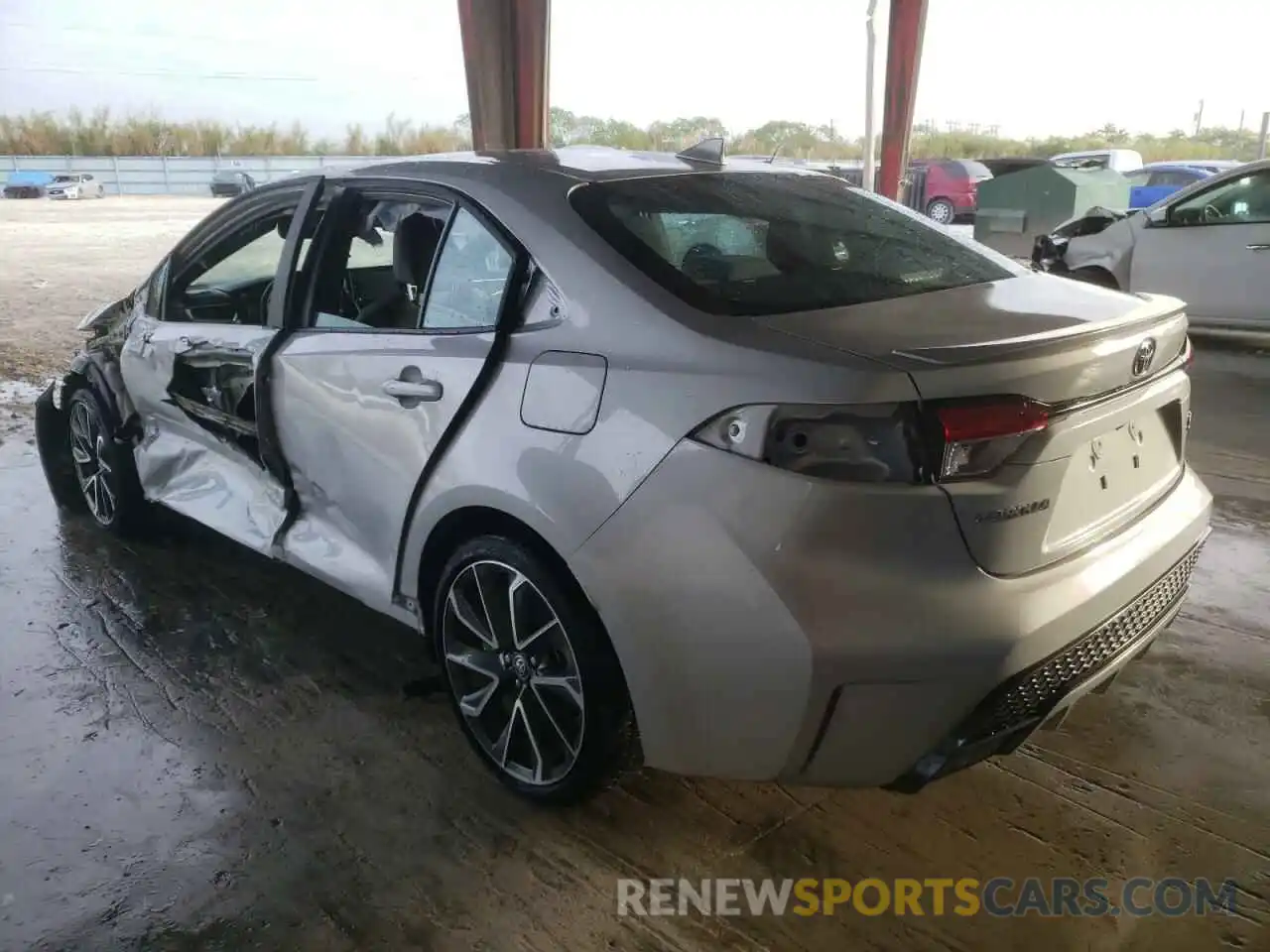 3 Photograph of a damaged car 5YFS4MCE7MP095146 TOYOTA COROLLA 2021