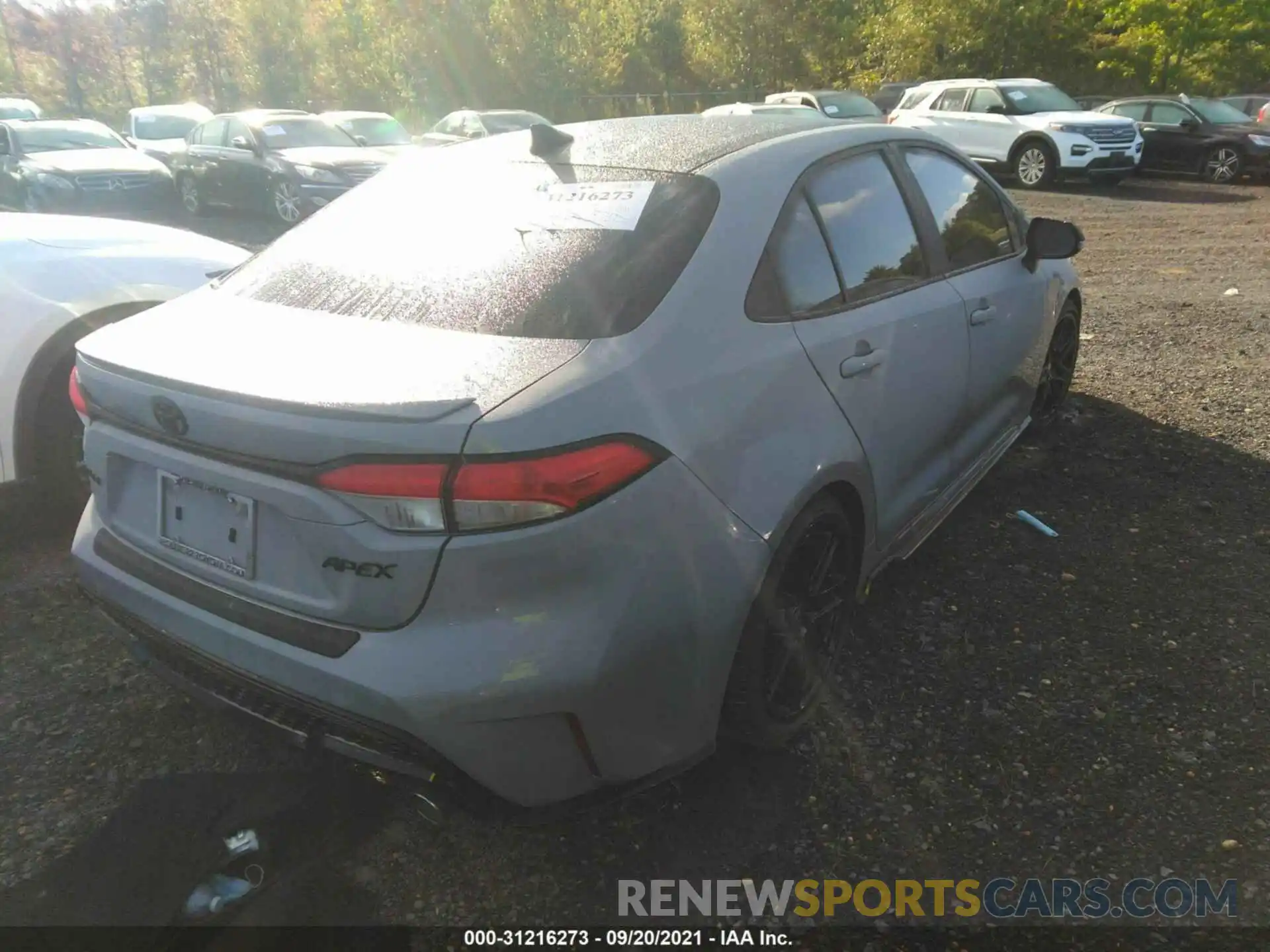 4 Photograph of a damaged car 5YFS4MCE7MP095454 TOYOTA COROLLA 2021