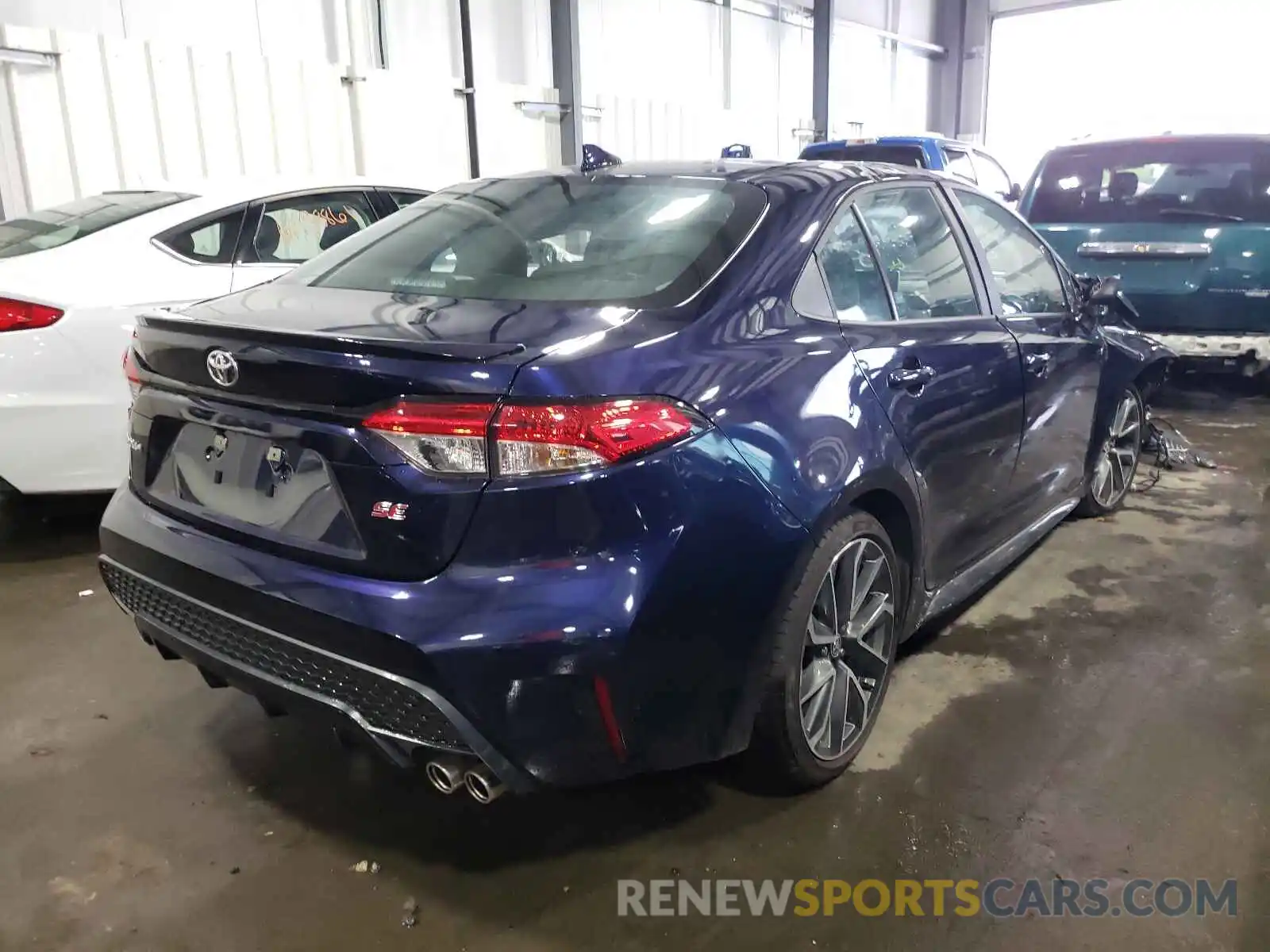 4 Photograph of a damaged car 5YFS4MCE7MP096541 TOYOTA COROLLA 2021