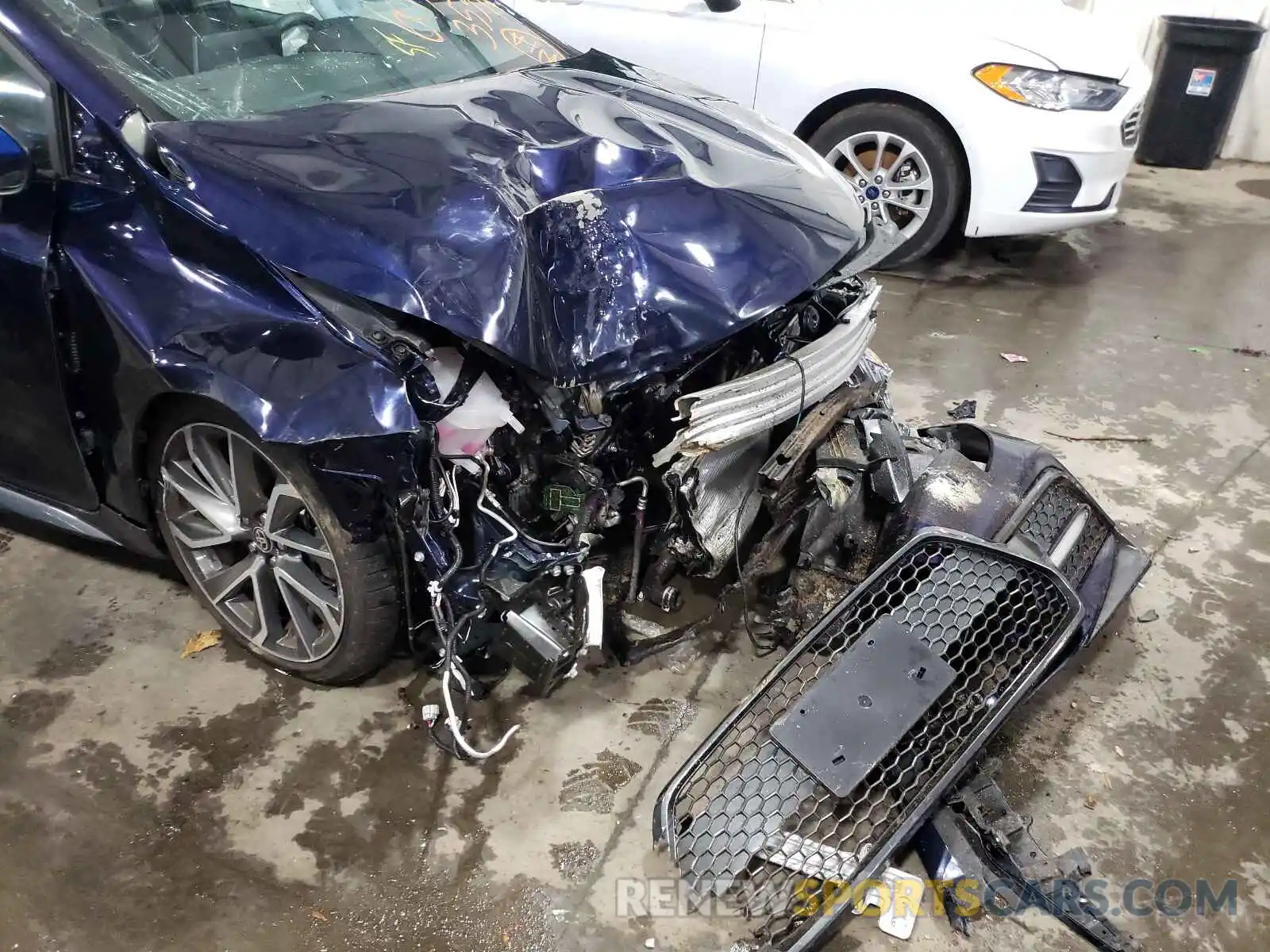 9 Photograph of a damaged car 5YFS4MCE7MP096541 TOYOTA COROLLA 2021