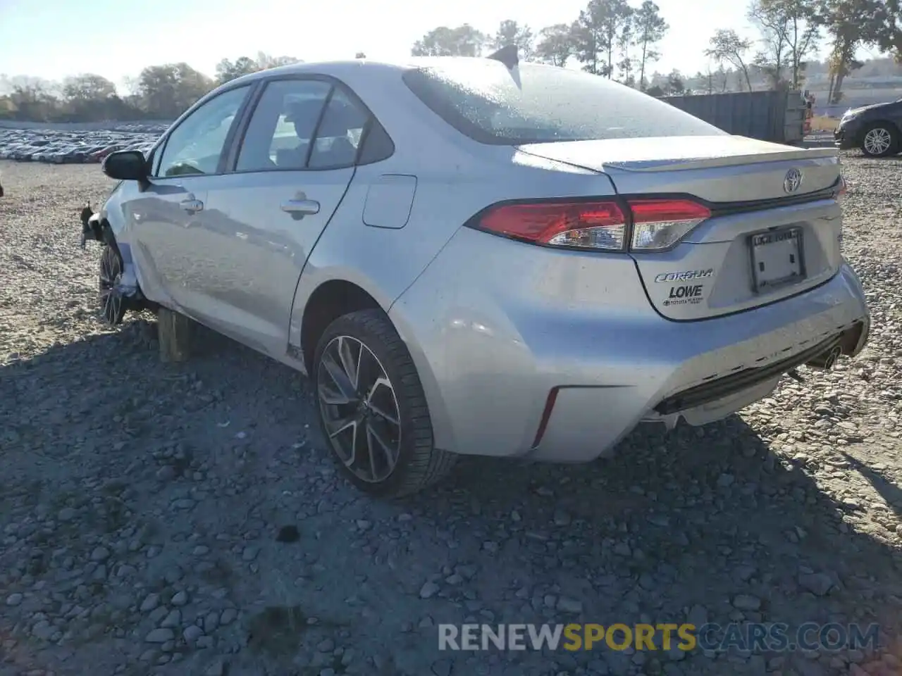 3 Photograph of a damaged car 5YFS4MCE7MP096801 TOYOTA COROLLA 2021