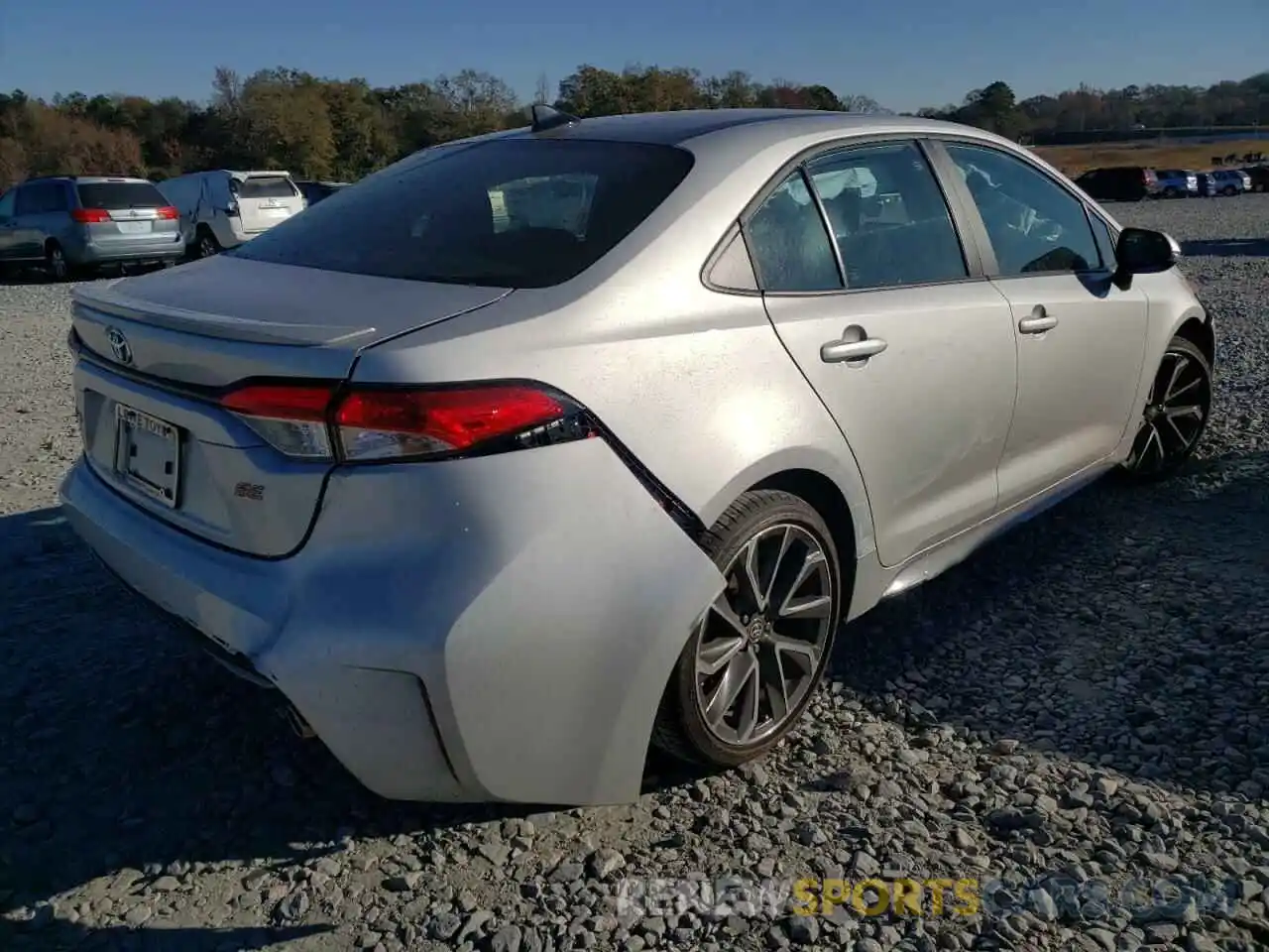 4 Photograph of a damaged car 5YFS4MCE7MP096801 TOYOTA COROLLA 2021