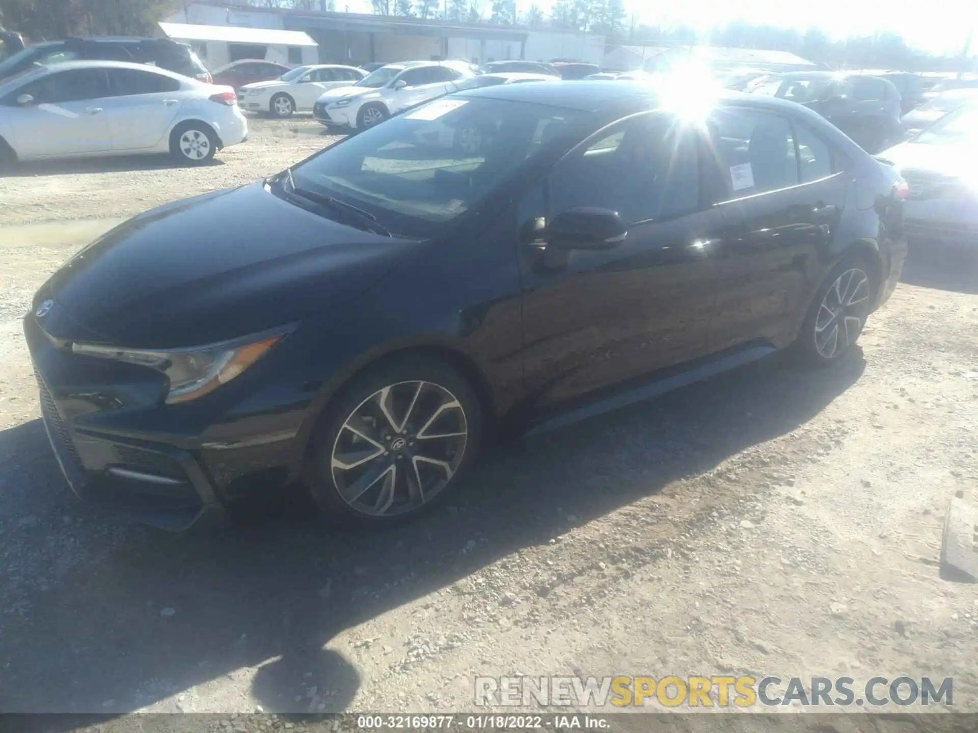 2 Photograph of a damaged car 5YFS4MCE8MP059157 TOYOTA COROLLA 2021