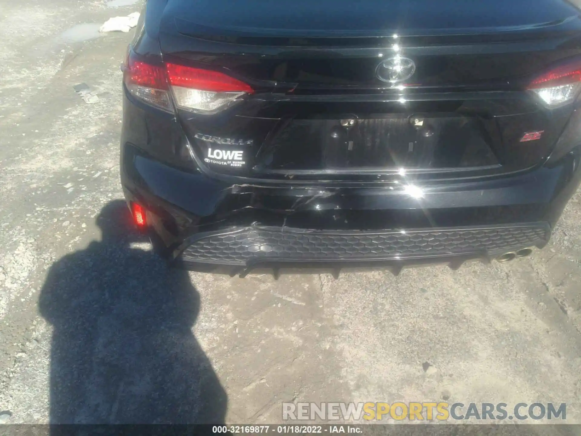 6 Photograph of a damaged car 5YFS4MCE8MP059157 TOYOTA COROLLA 2021