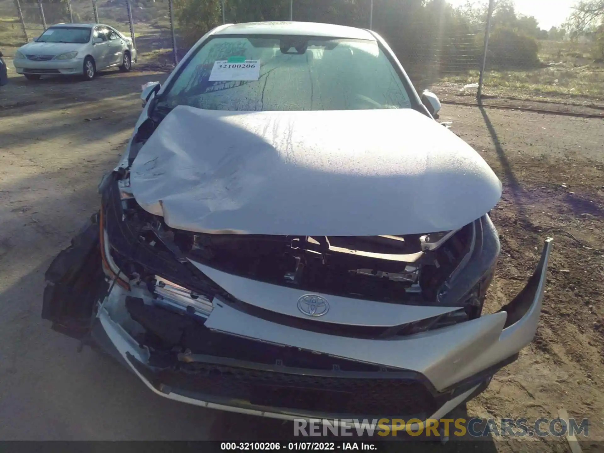 6 Photograph of a damaged car 5YFS4MCE8MP059711 TOYOTA COROLLA 2021