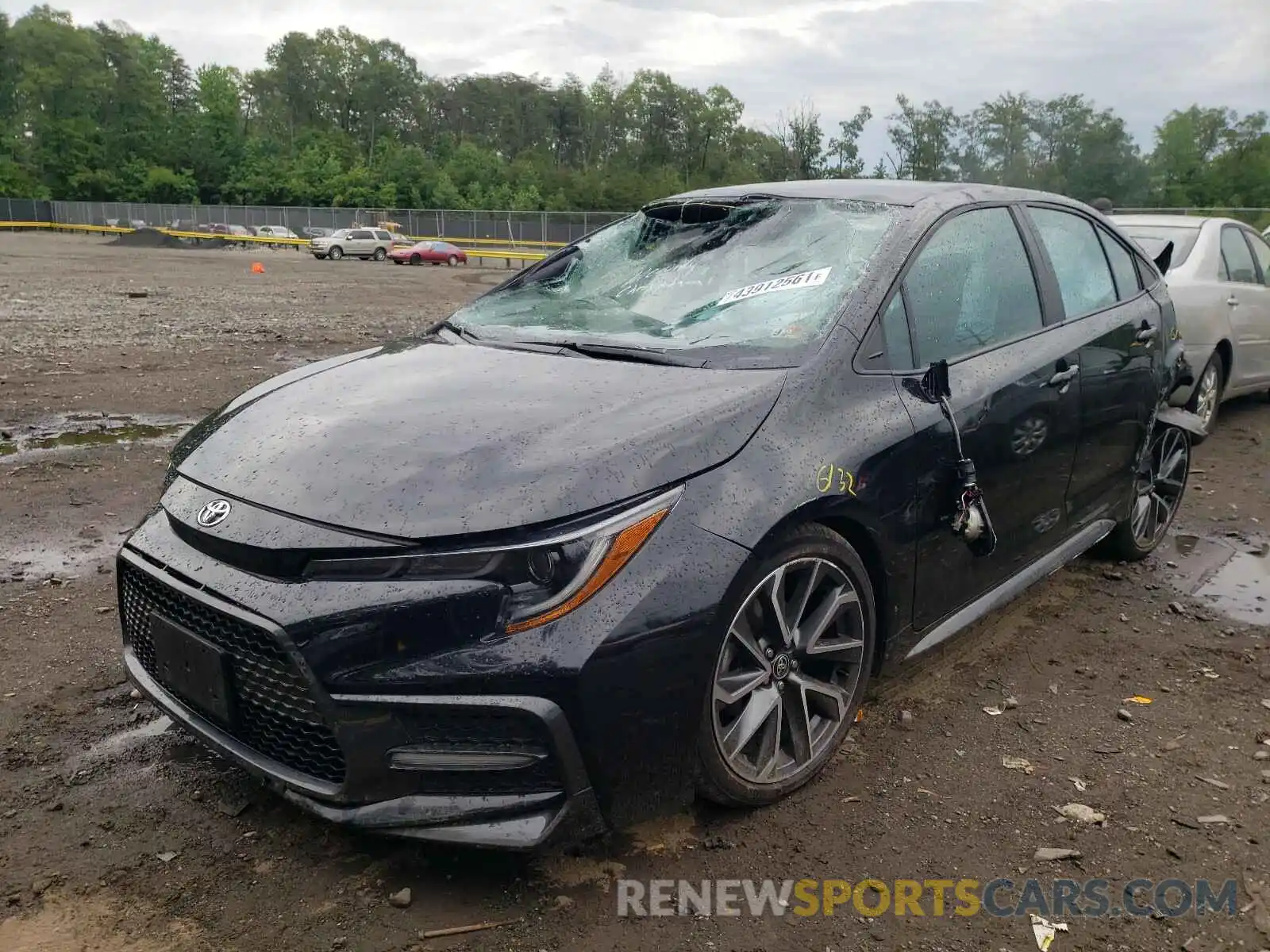 2 Photograph of a damaged car 5YFS4MCE8MP060423 TOYOTA COROLLA 2021