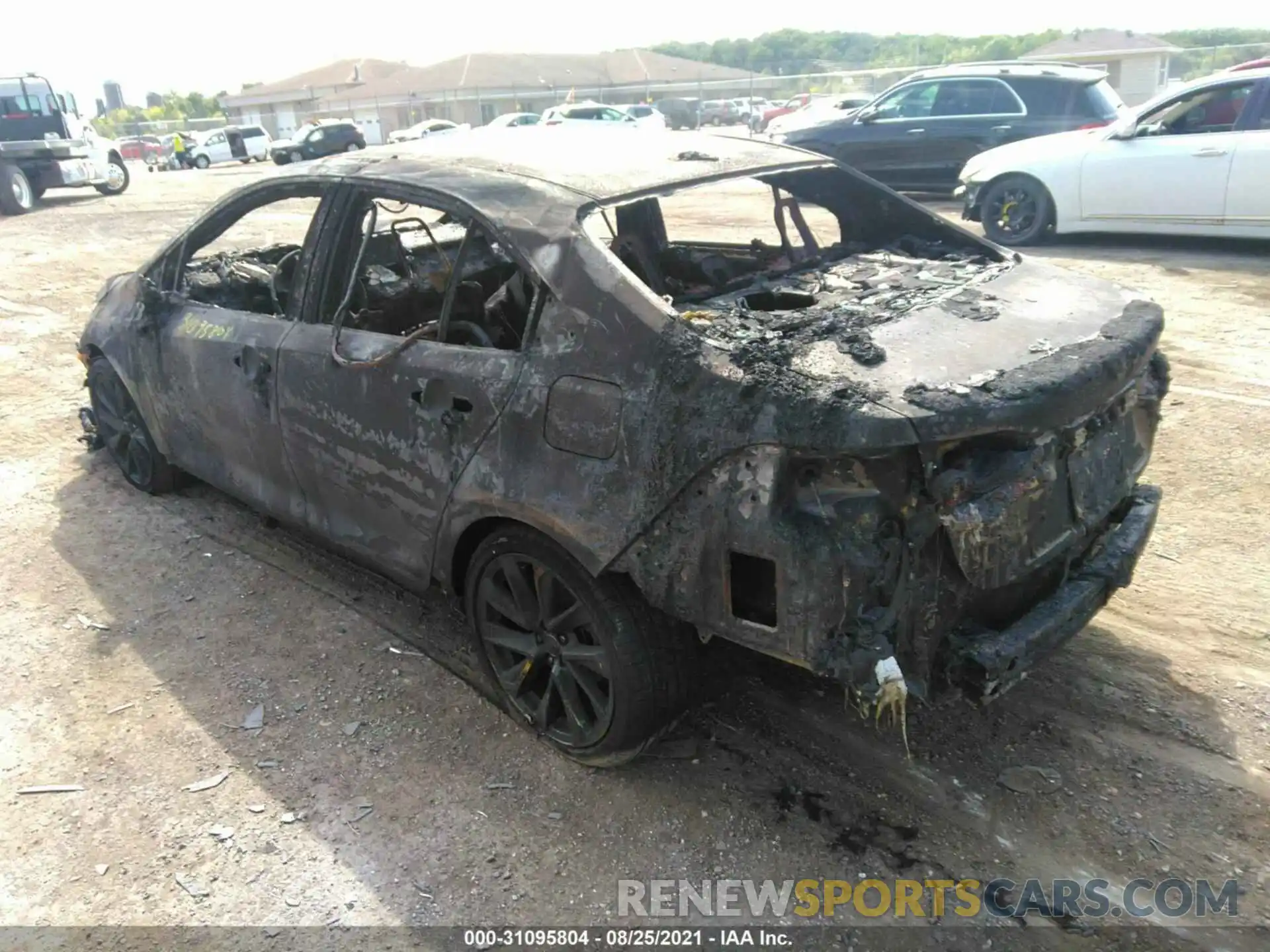 3 Photograph of a damaged car 5YFS4MCE8MP061037 TOYOTA COROLLA 2021