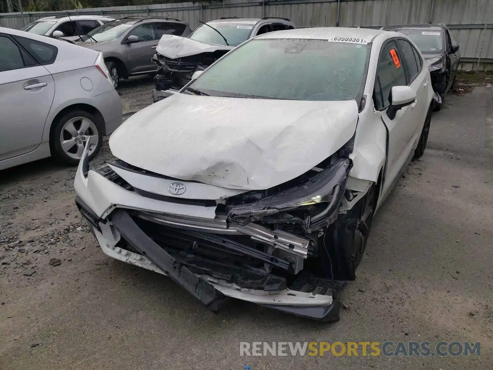 9 Photograph of a damaged car 5YFS4MCE8MP061197 TOYOTA COROLLA 2021