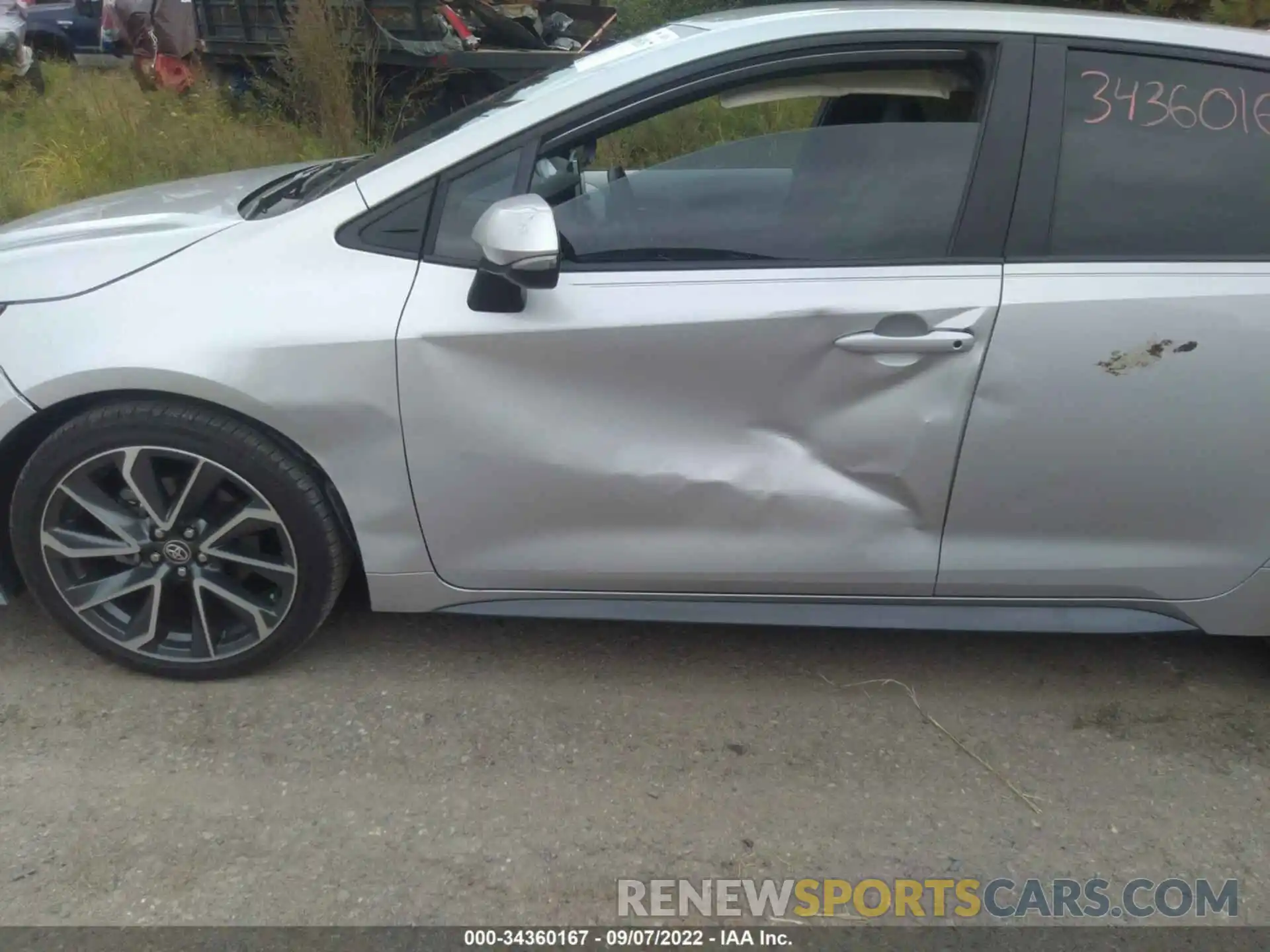 6 Photograph of a damaged car 5YFS4MCE8MP061989 TOYOTA COROLLA 2021