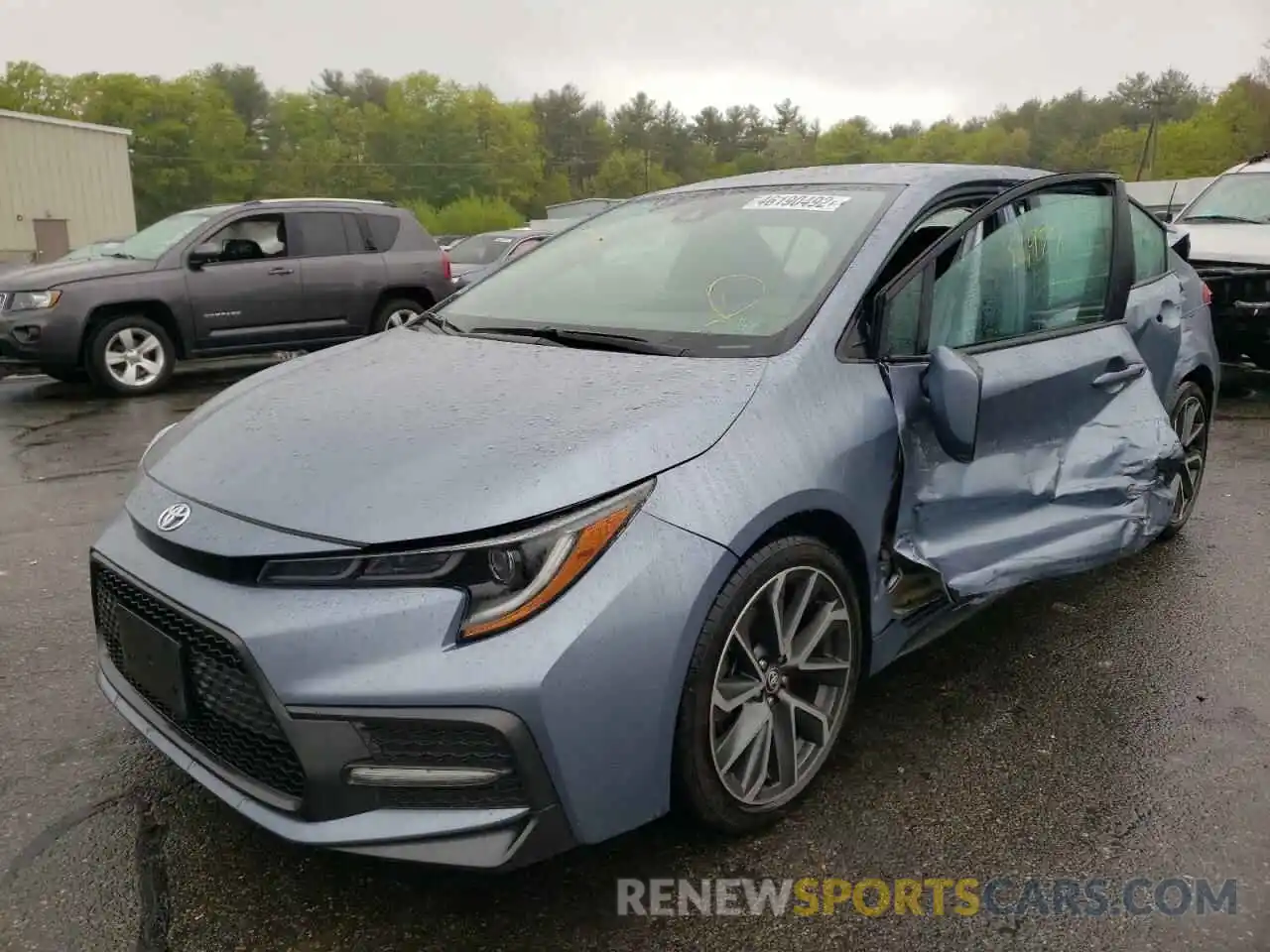 2 Photograph of a damaged car 5YFS4MCE8MP062317 TOYOTA COROLLA 2021