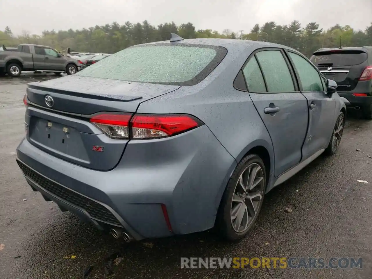 4 Photograph of a damaged car 5YFS4MCE8MP062317 TOYOTA COROLLA 2021