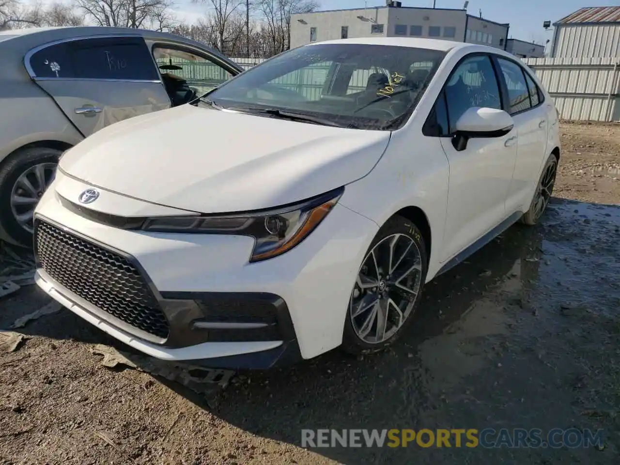 2 Photograph of a damaged car 5YFS4MCE8MP065816 TOYOTA COROLLA 2021