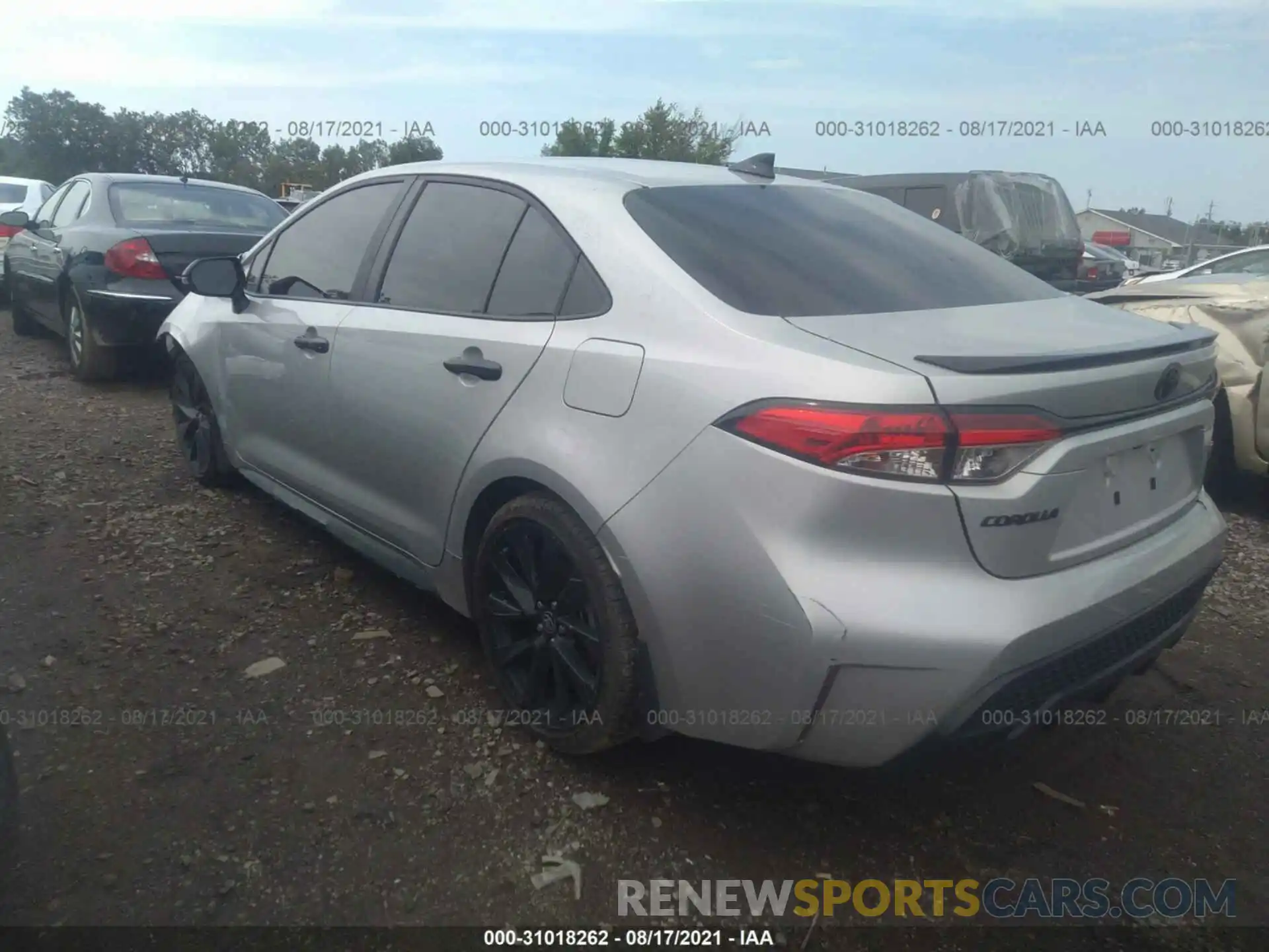 3 Photograph of a damaged car 5YFS4MCE8MP067789 TOYOTA COROLLA 2021