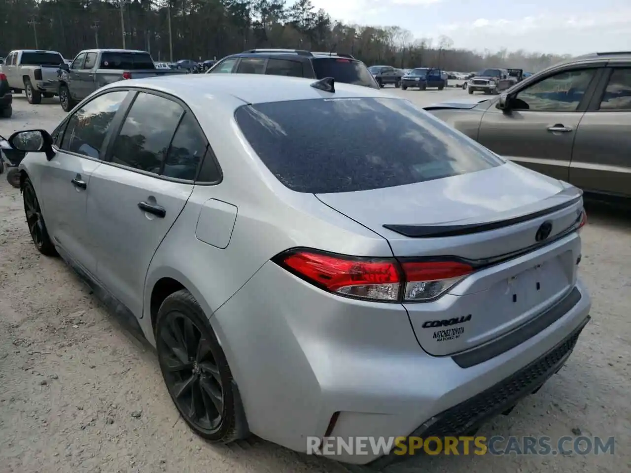 3 Photograph of a damaged car 5YFS4MCE8MP071356 TOYOTA COROLLA 2021