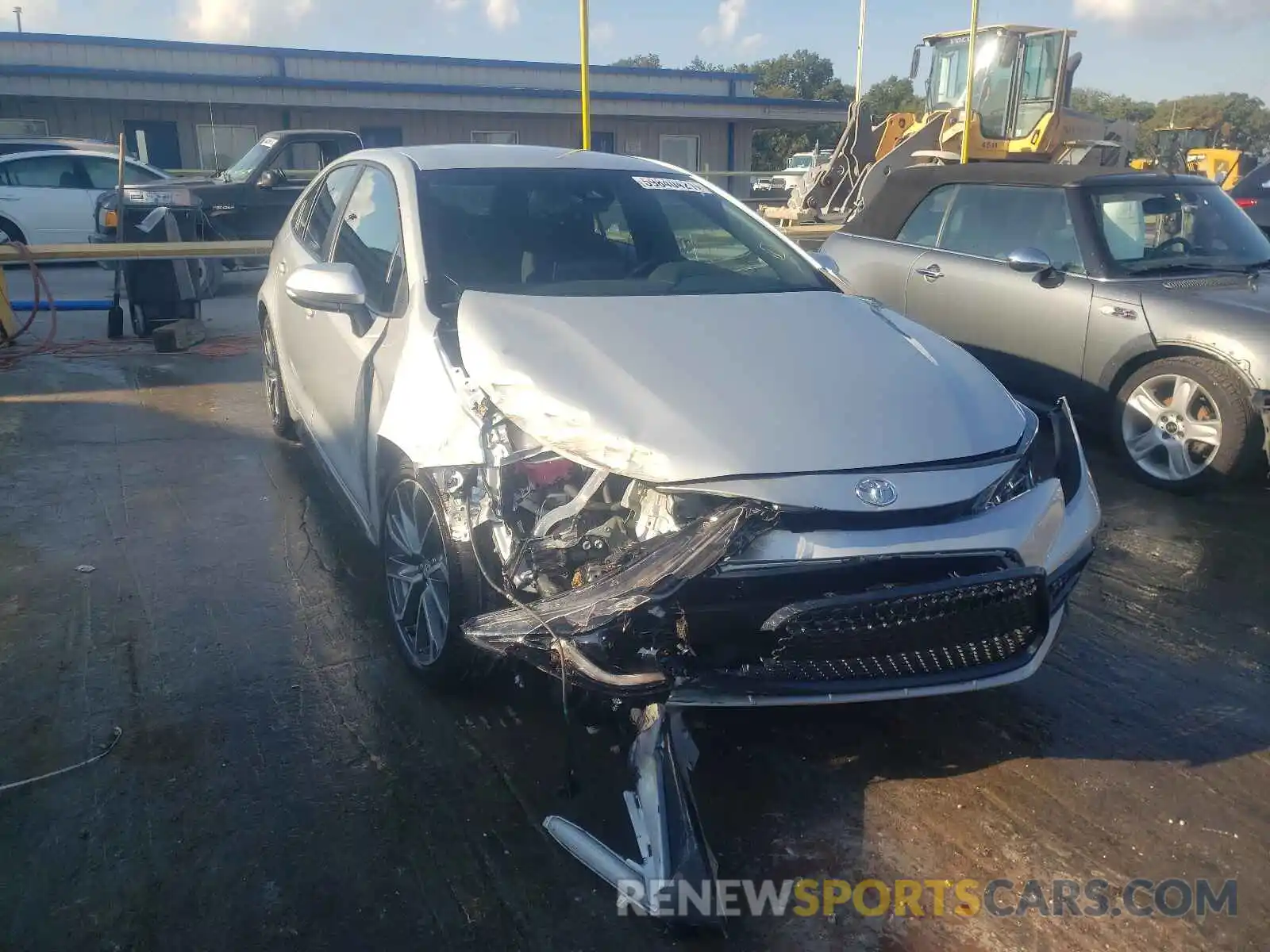 1 Photograph of a damaged car 5YFS4MCE8MP073060 TOYOTA COROLLA 2021