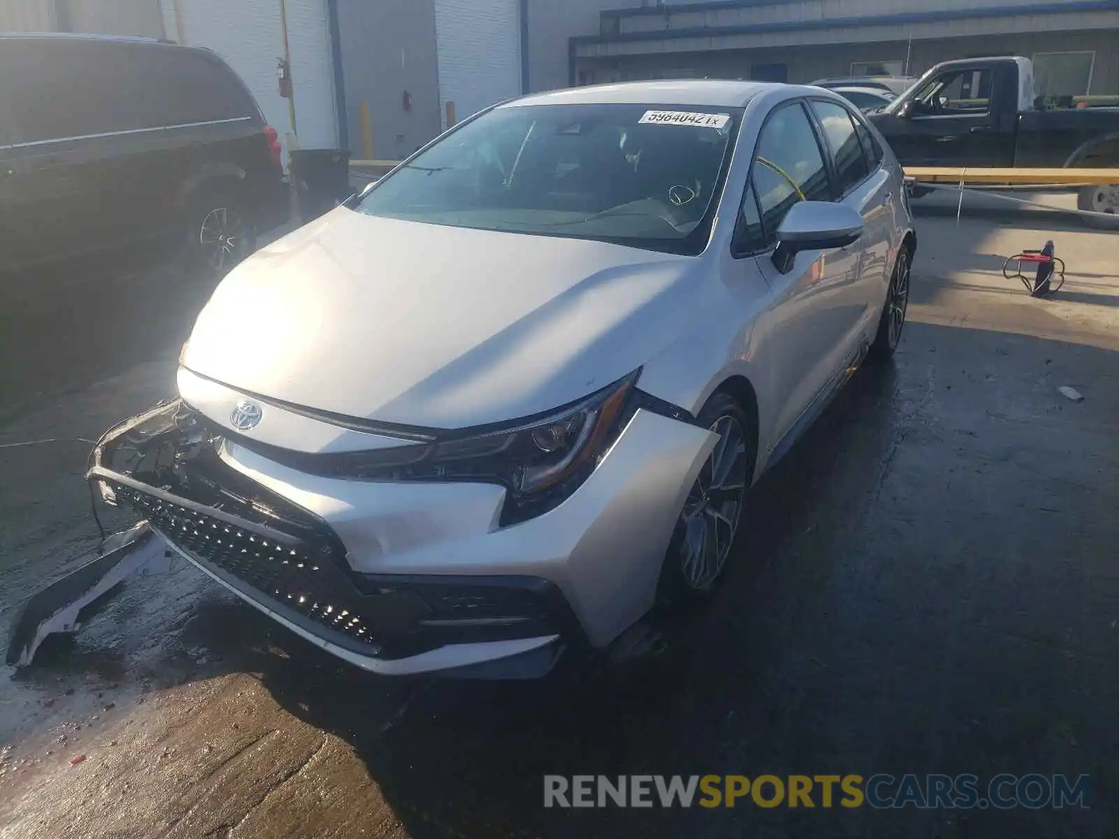 2 Photograph of a damaged car 5YFS4MCE8MP073060 TOYOTA COROLLA 2021