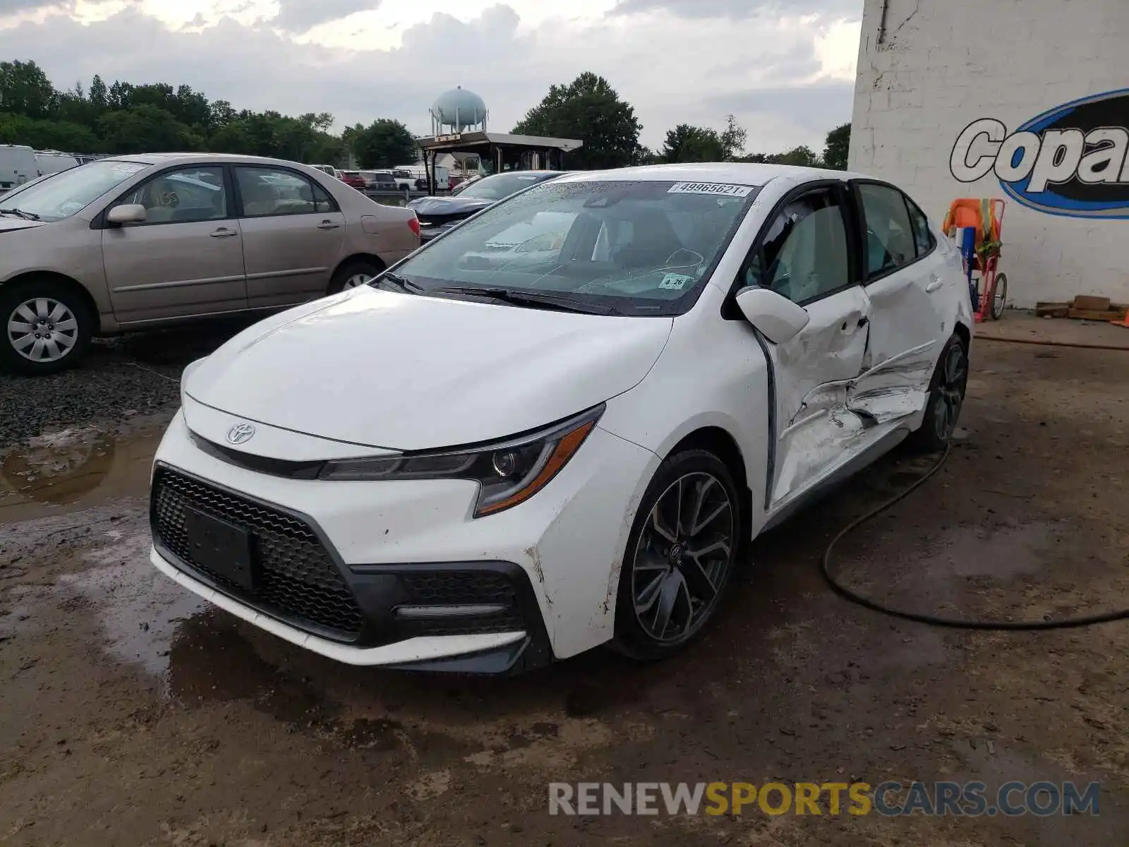 2 Photograph of a damaged car 5YFS4MCE8MP073298 TOYOTA COROLLA 2021