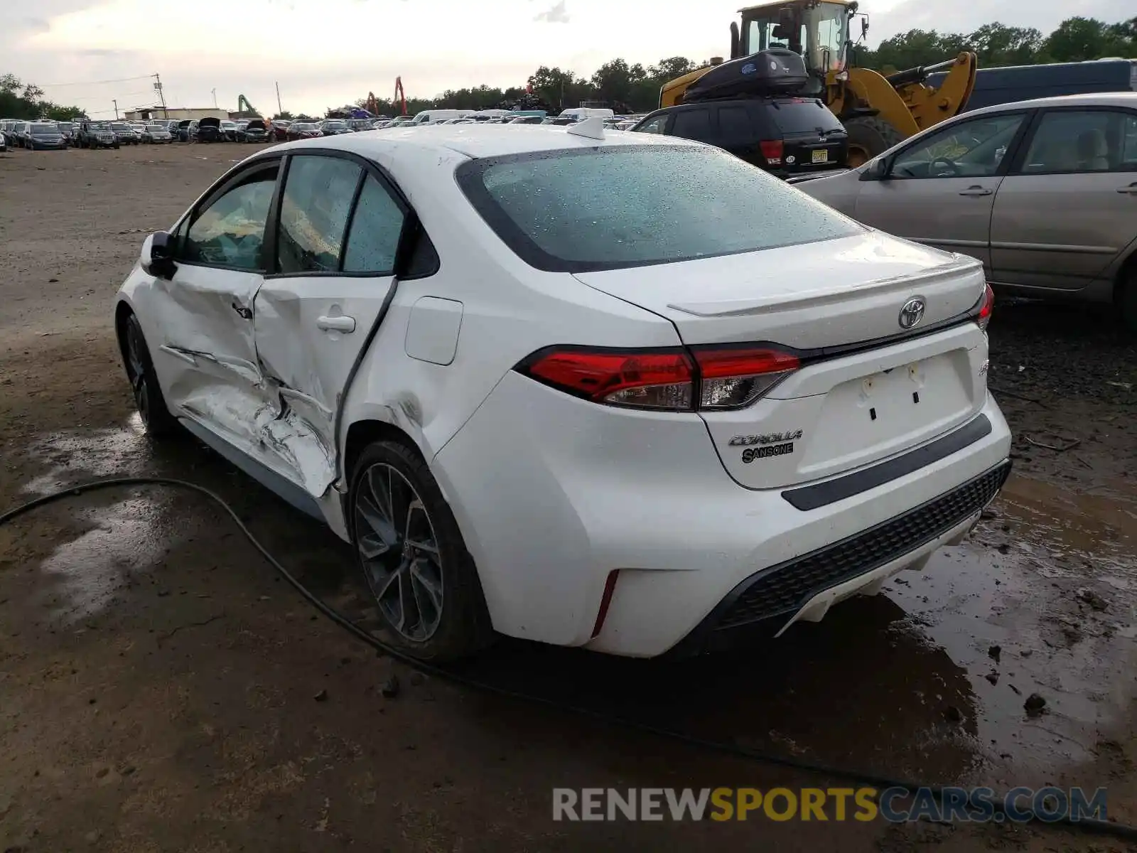 3 Photograph of a damaged car 5YFS4MCE8MP073298 TOYOTA COROLLA 2021