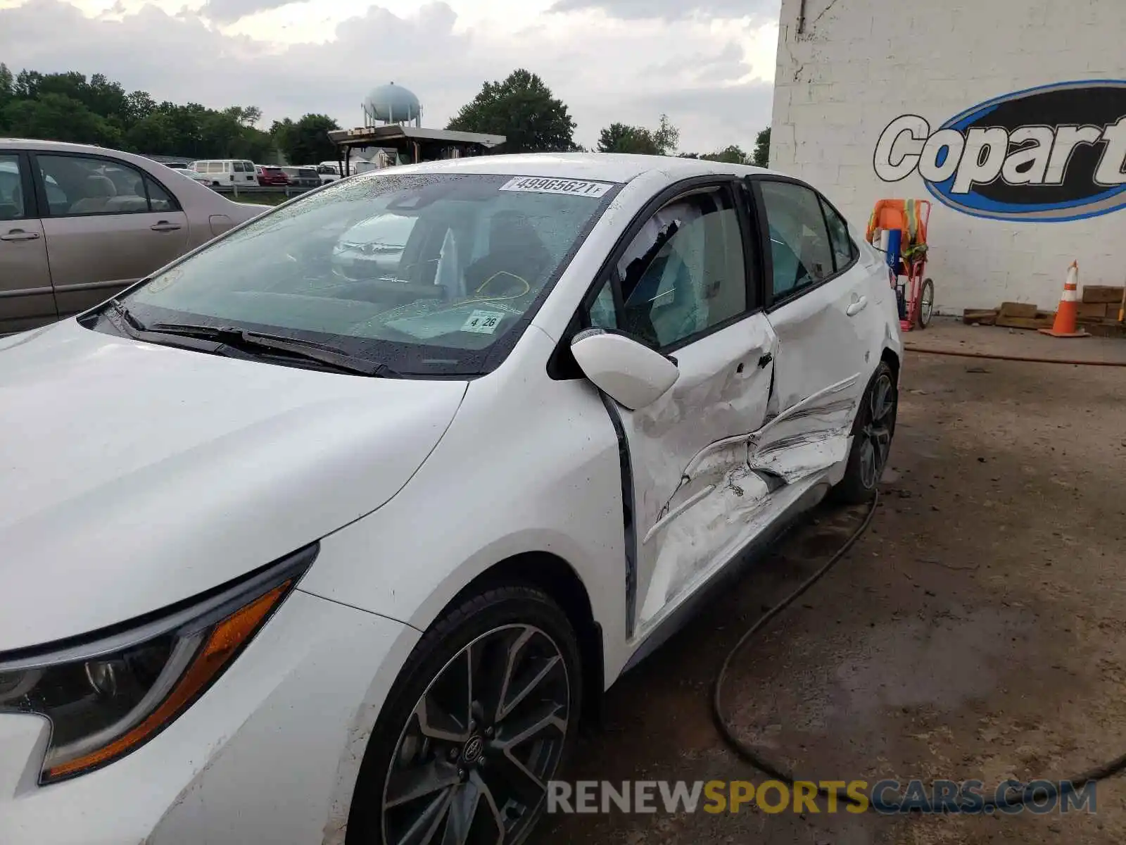 9 Photograph of a damaged car 5YFS4MCE8MP073298 TOYOTA COROLLA 2021