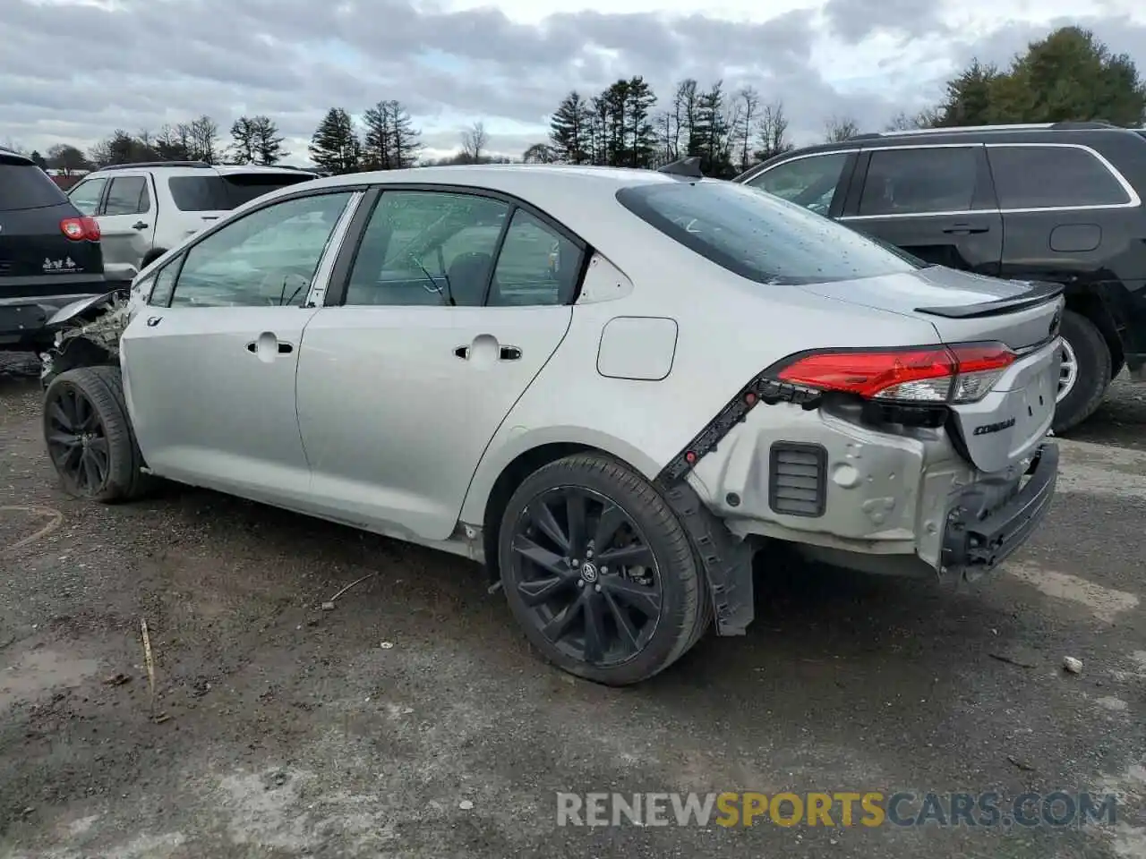 2 Photograph of a damaged car 5YFS4MCE8MP073673 TOYOTA COROLLA 2021