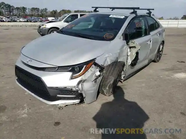 2 Photograph of a damaged car 5YFS4MCE8MP077142 TOYOTA COROLLA 2021