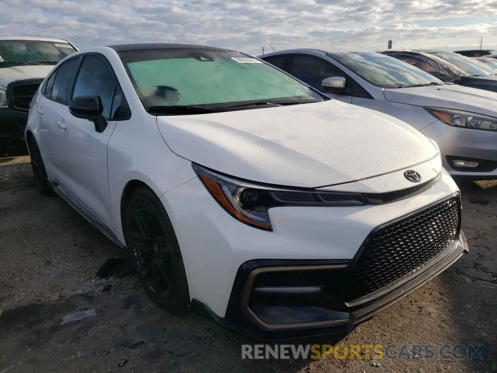 1 Photograph of a damaged car 5YFS4MCE8MP078145 TOYOTA COROLLA 2021