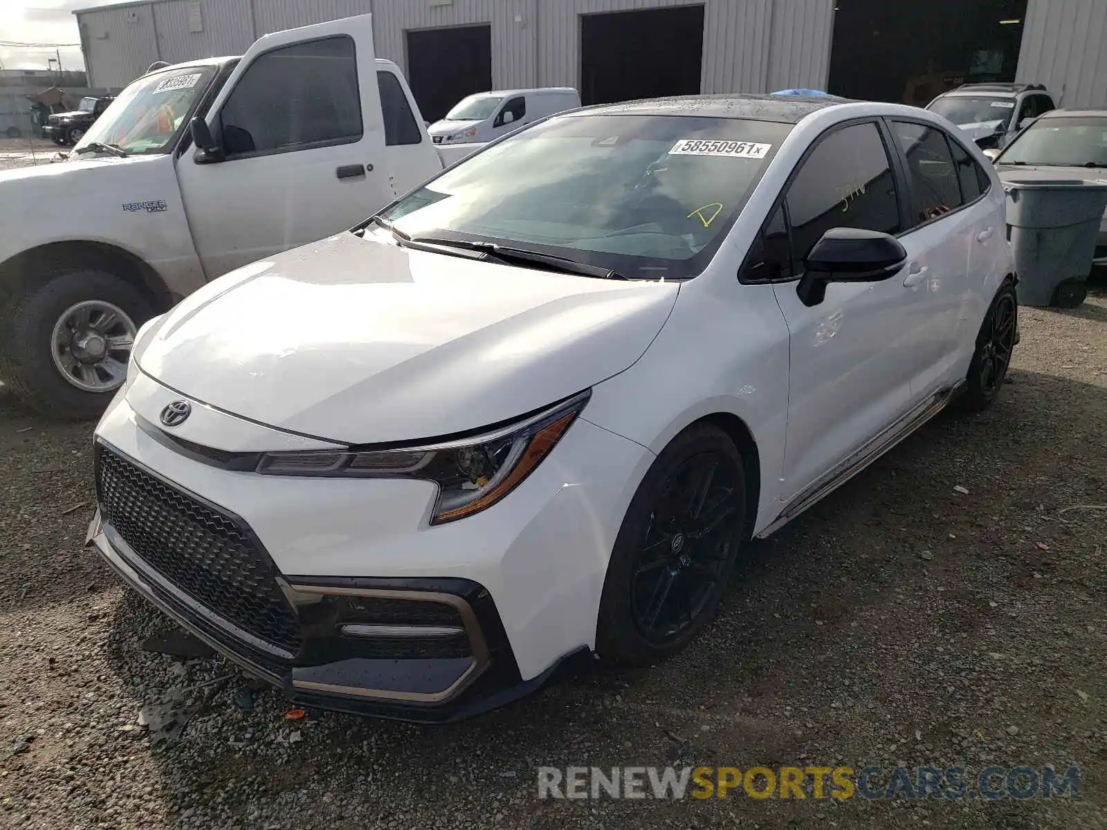 2 Photograph of a damaged car 5YFS4MCE8MP078145 TOYOTA COROLLA 2021