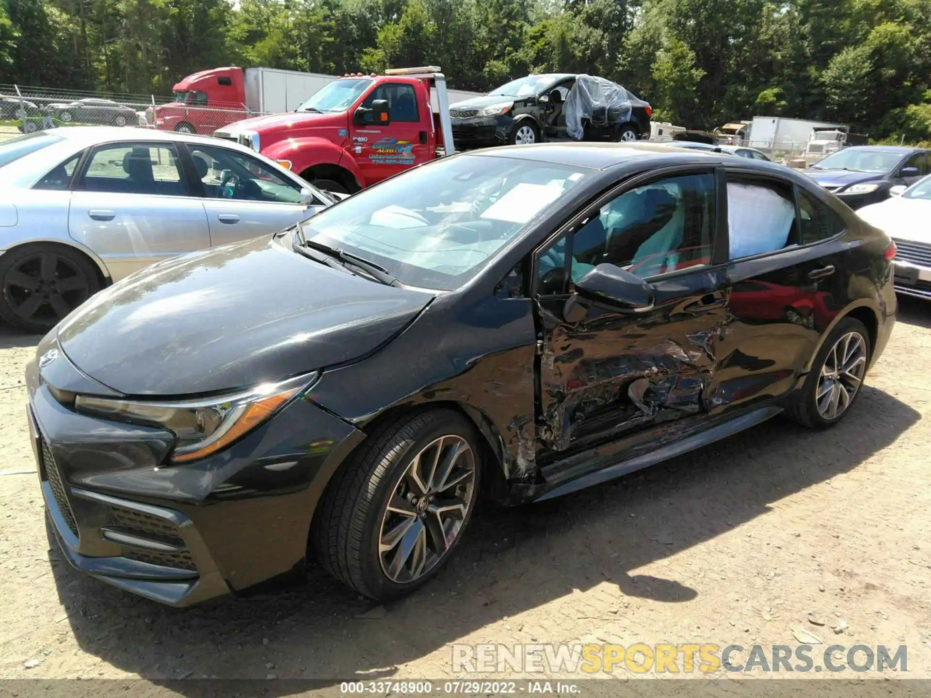 2 Photograph of a damaged car 5YFS4MCE8MP078288 TOYOTA COROLLA 2021