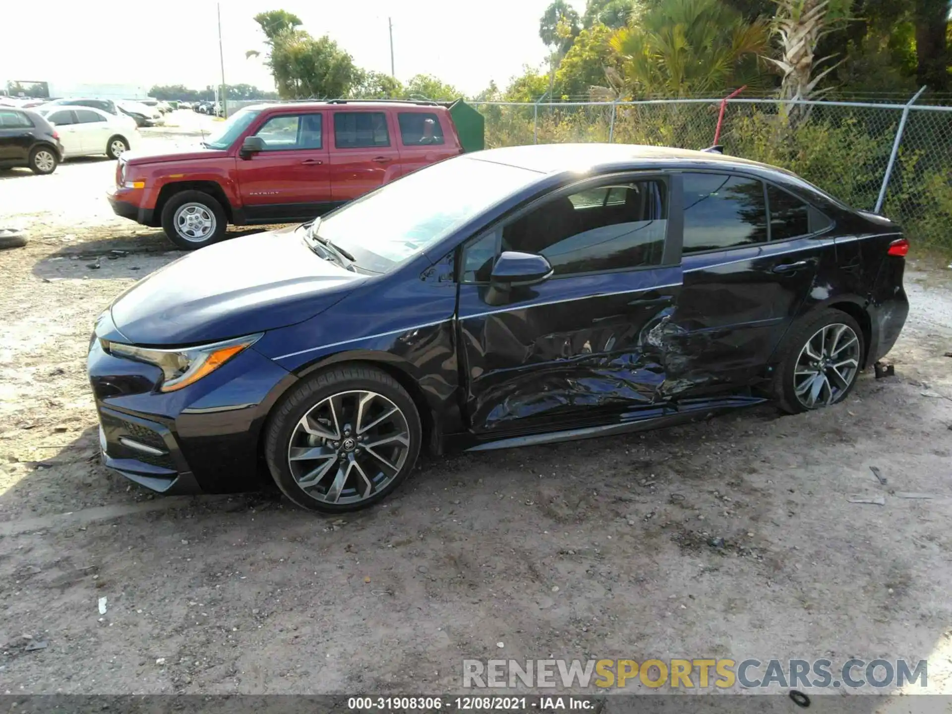 6 Photograph of a damaged car 5YFS4MCE8MP081322 TOYOTA COROLLA 2021