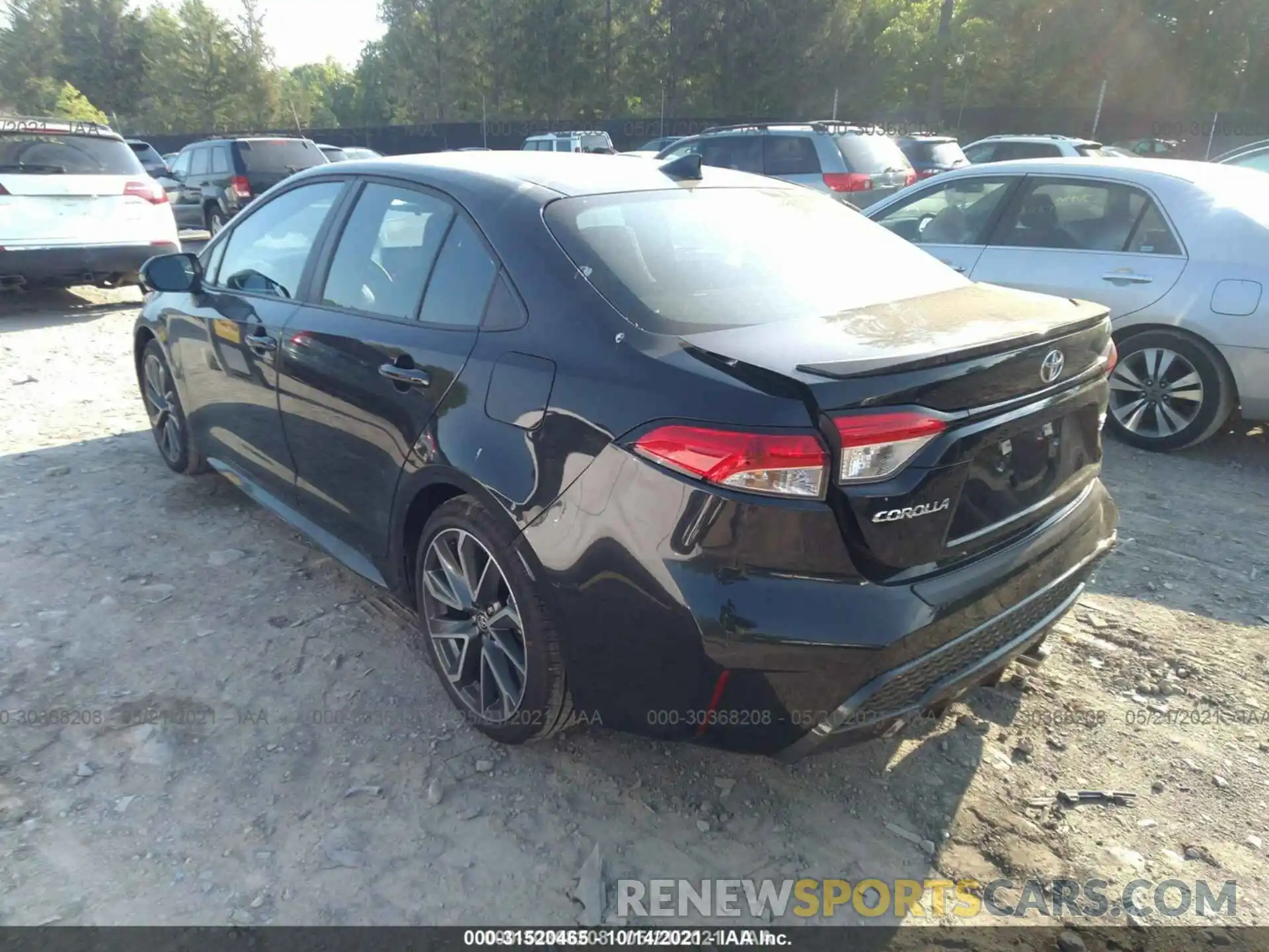 3 Photograph of a damaged car 5YFS4MCE8MP084026 TOYOTA COROLLA 2021