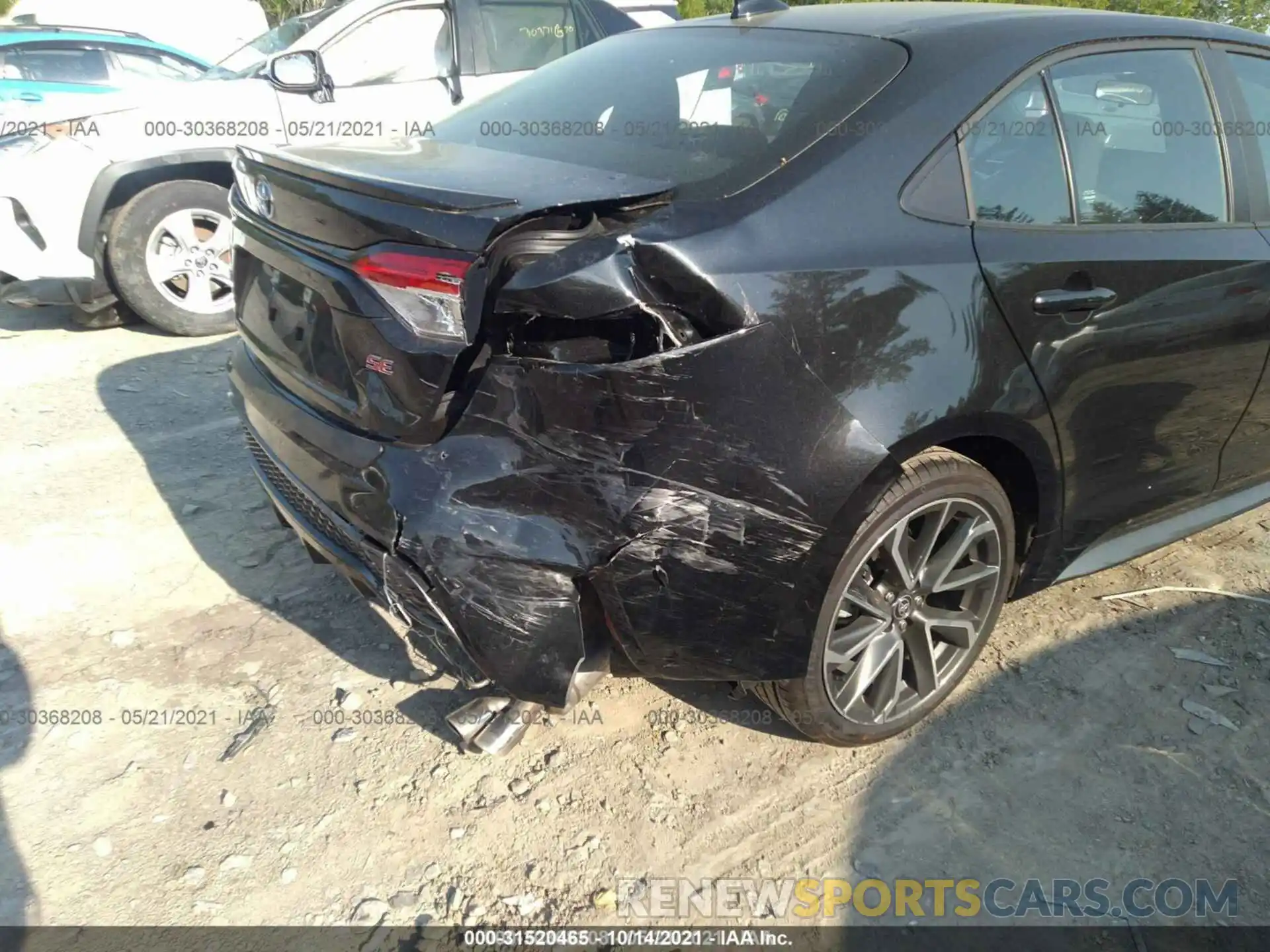 6 Photograph of a damaged car 5YFS4MCE8MP084026 TOYOTA COROLLA 2021