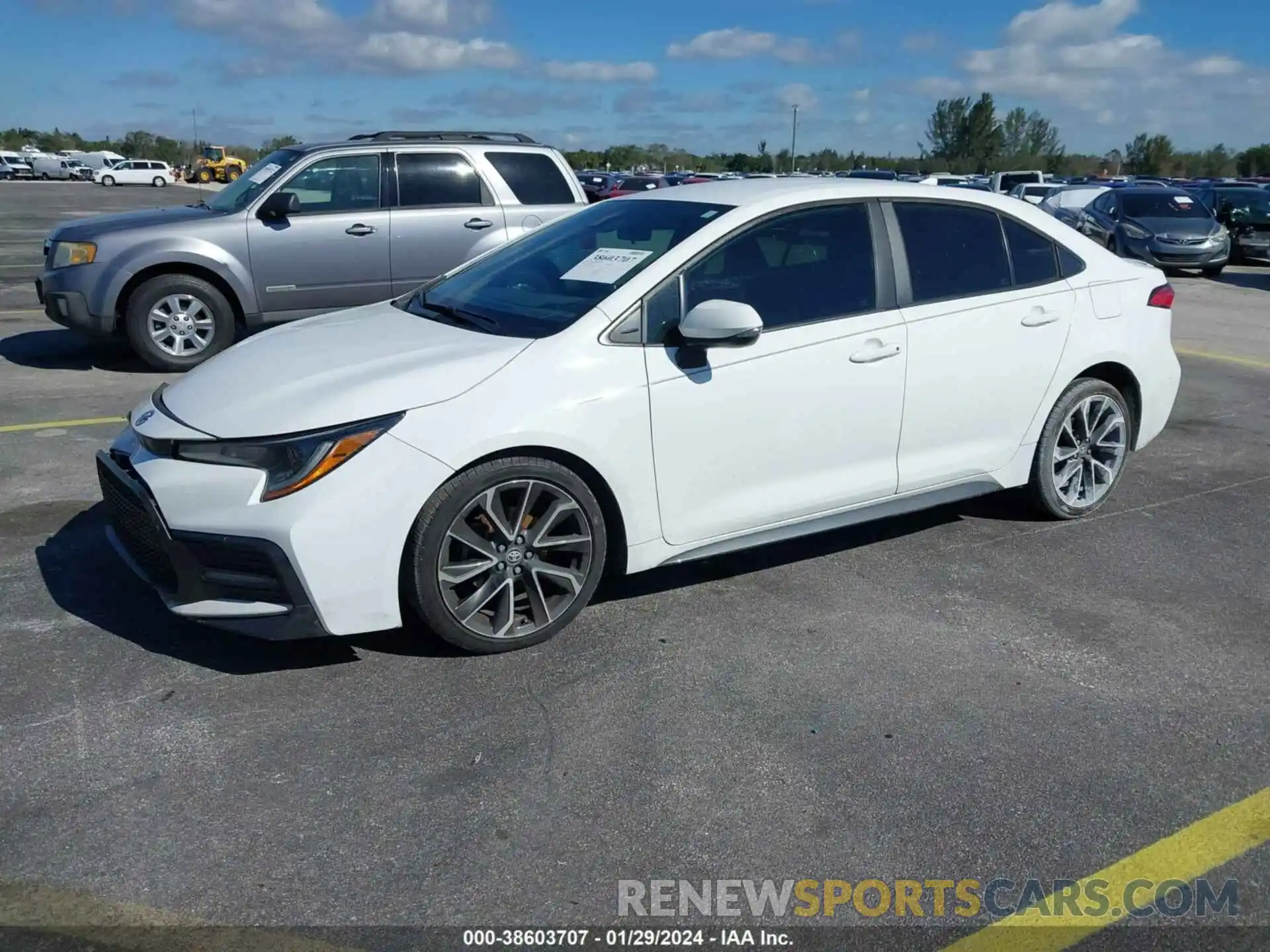 2 Photograph of a damaged car 5YFS4MCE8MP086228 TOYOTA COROLLA 2021