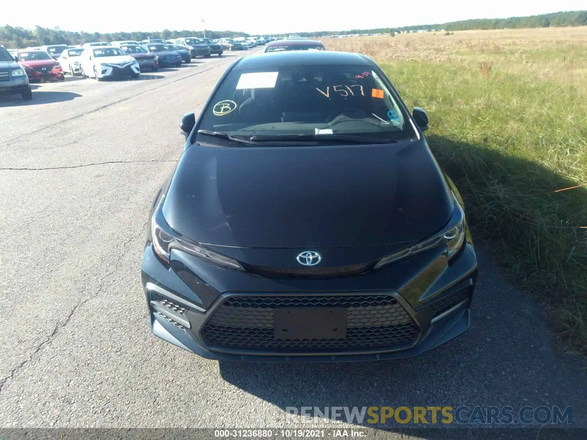 6 Photograph of a damaged car 5YFS4MCE8MP092207 TOYOTA COROLLA 2021