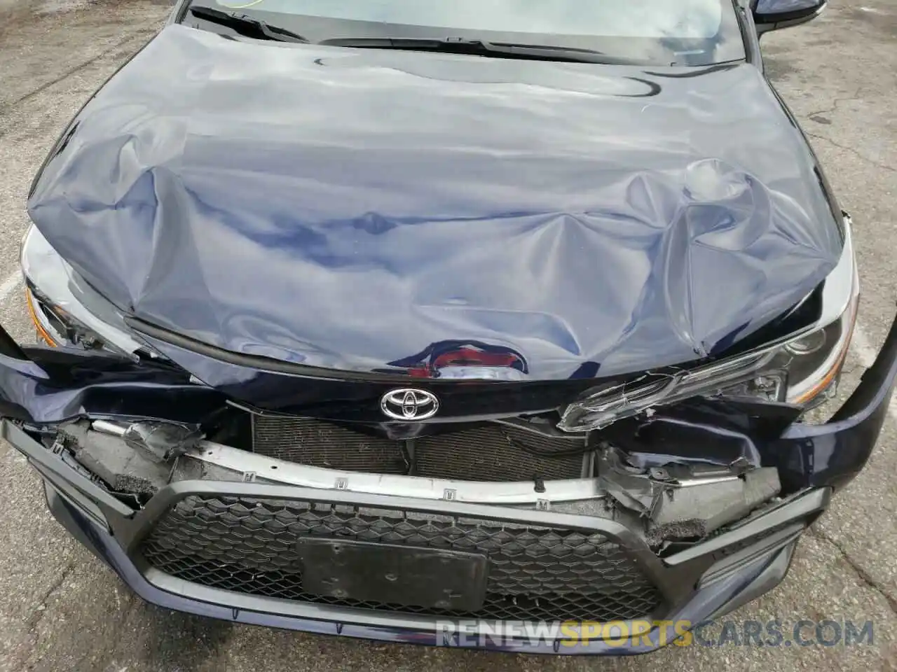 7 Photograph of a damaged car 5YFS4MCE9MP058437 TOYOTA COROLLA 2021