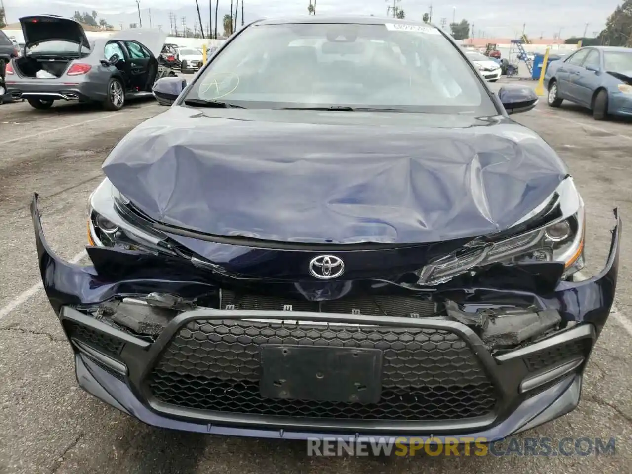 9 Photograph of a damaged car 5YFS4MCE9MP058437 TOYOTA COROLLA 2021