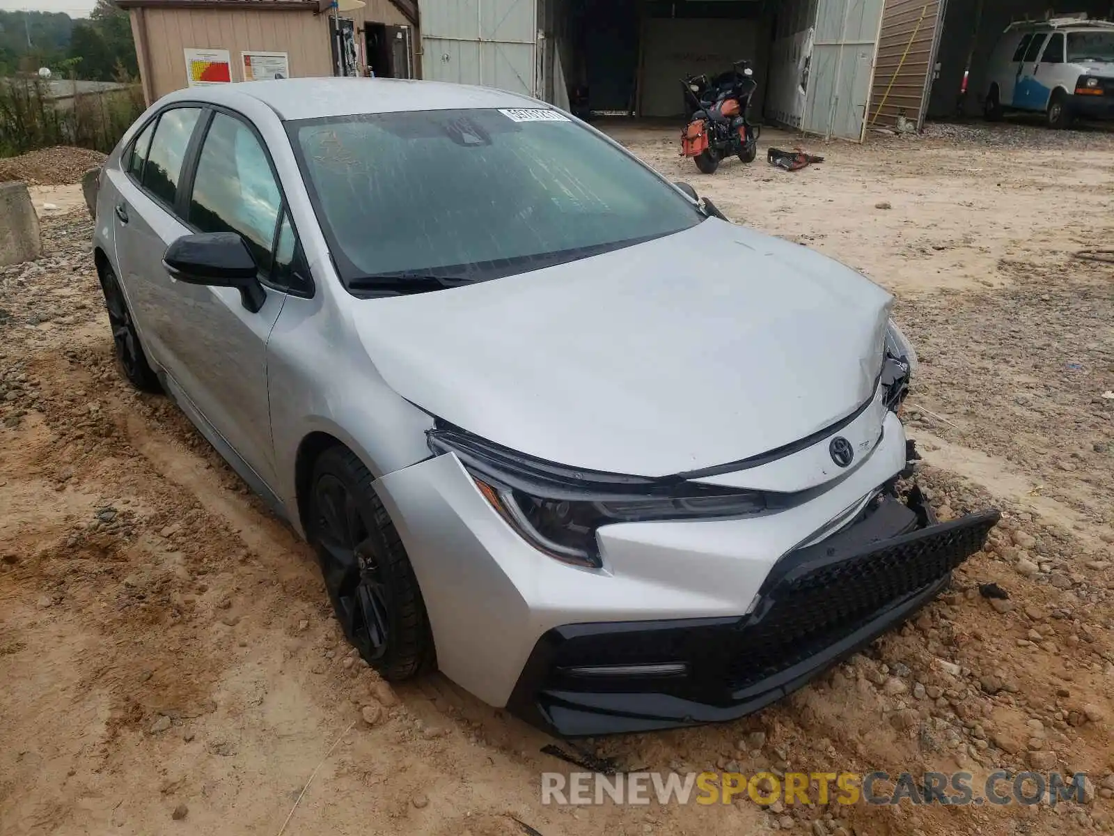 1 Photograph of a damaged car 5YFS4MCE9MP061709 TOYOTA COROLLA 2021