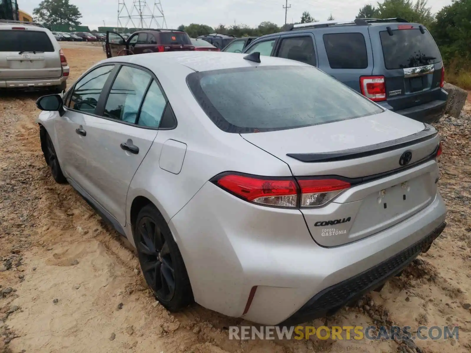 3 Photograph of a damaged car 5YFS4MCE9MP061709 TOYOTA COROLLA 2021