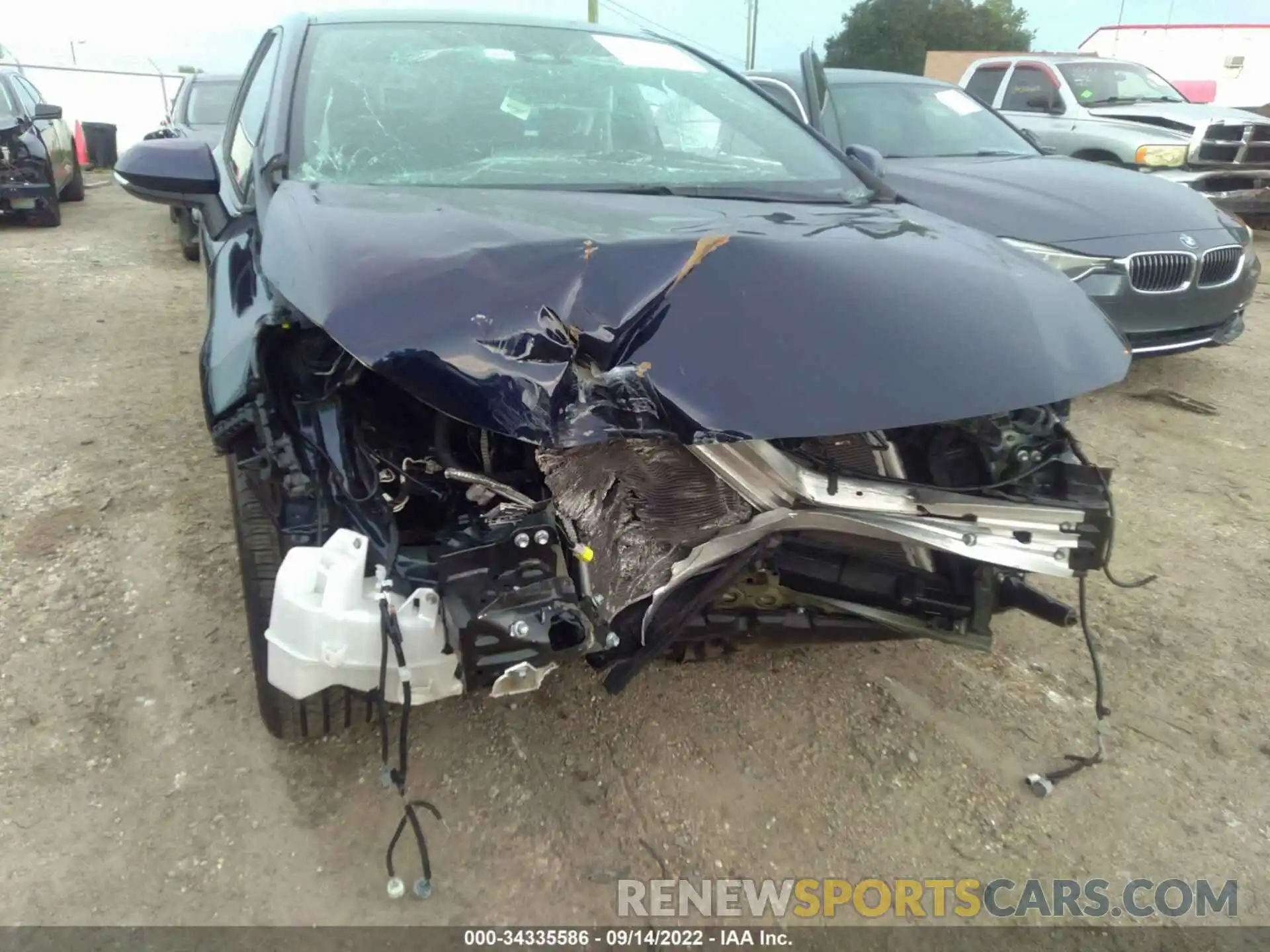 6 Photograph of a damaged car 5YFS4MCE9MP065615 TOYOTA COROLLA 2021