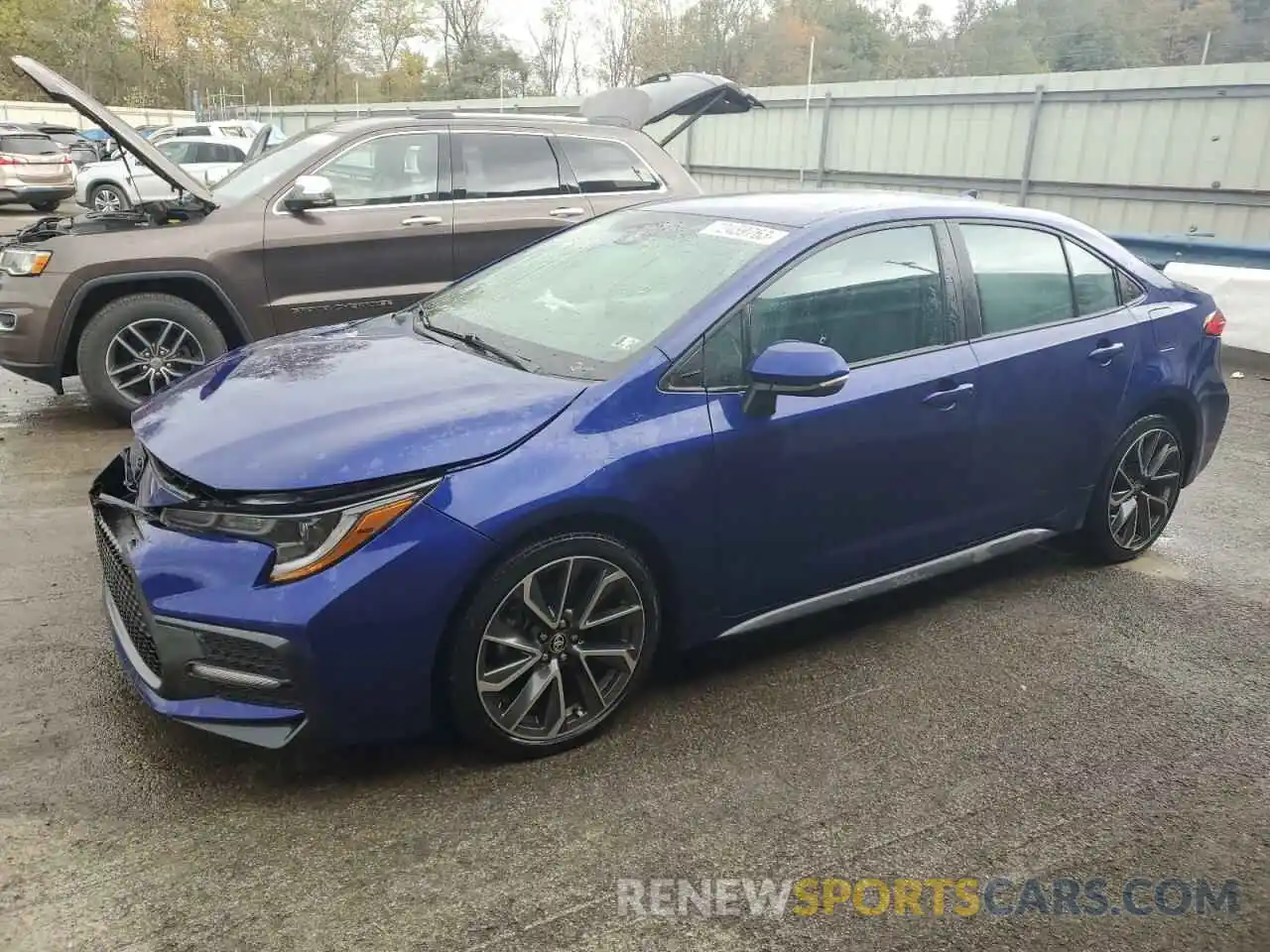 1 Photograph of a damaged car 5YFS4MCE9MP065856 TOYOTA COROLLA 2021