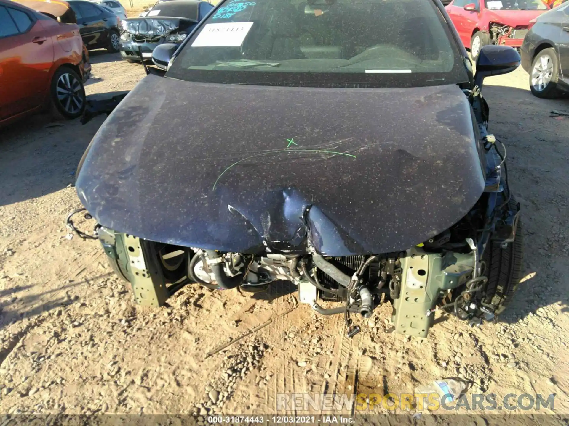 6 Photograph of a damaged car 5YFS4MCE9MP066750 TOYOTA COROLLA 2021