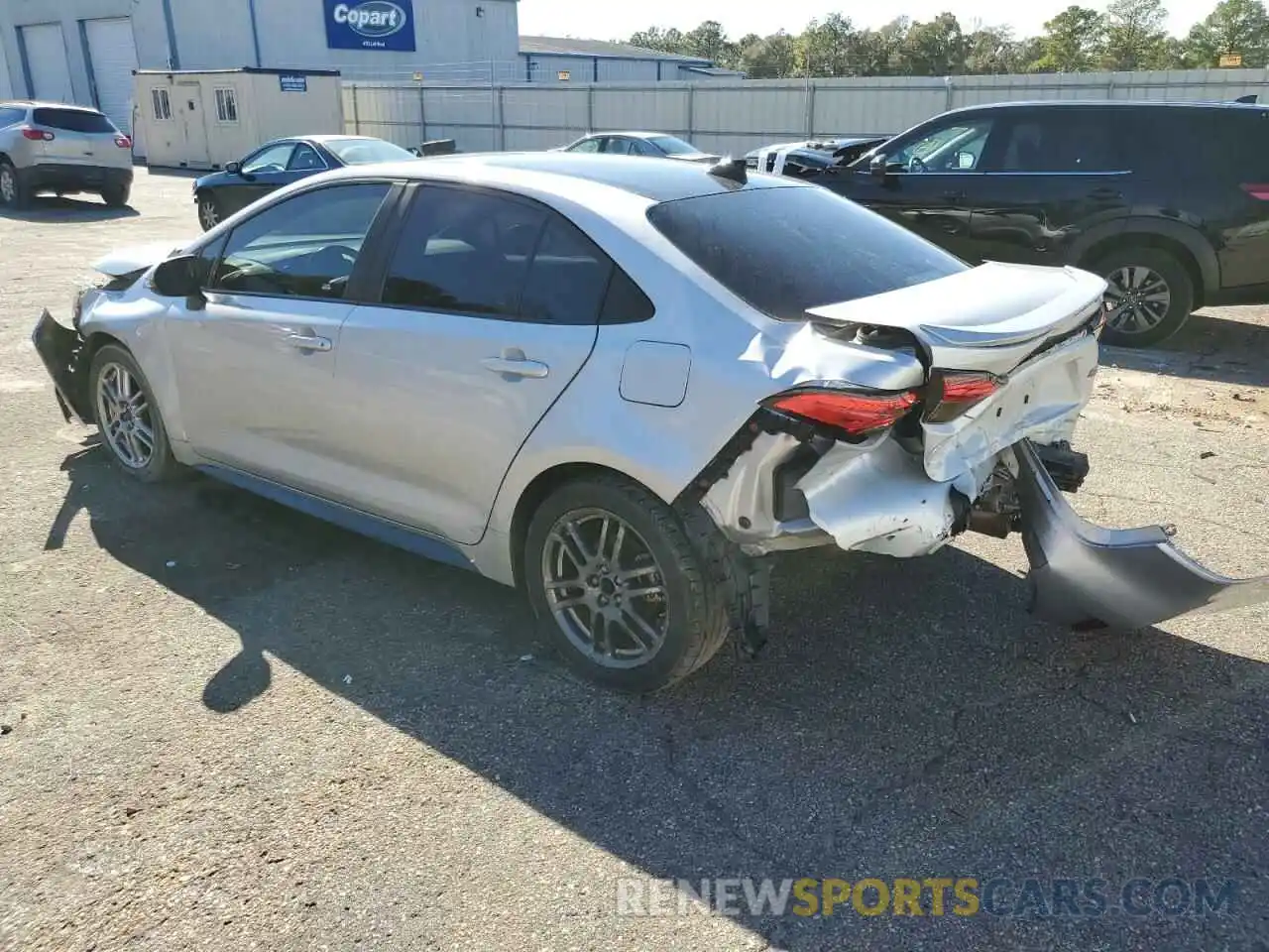 2 Photograph of a damaged car 5YFS4MCE9MP067669 TOYOTA COROLLA 2021