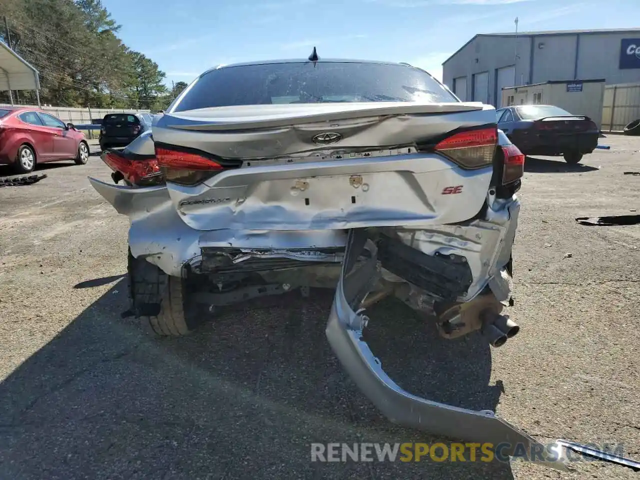 6 Photograph of a damaged car 5YFS4MCE9MP067669 TOYOTA COROLLA 2021