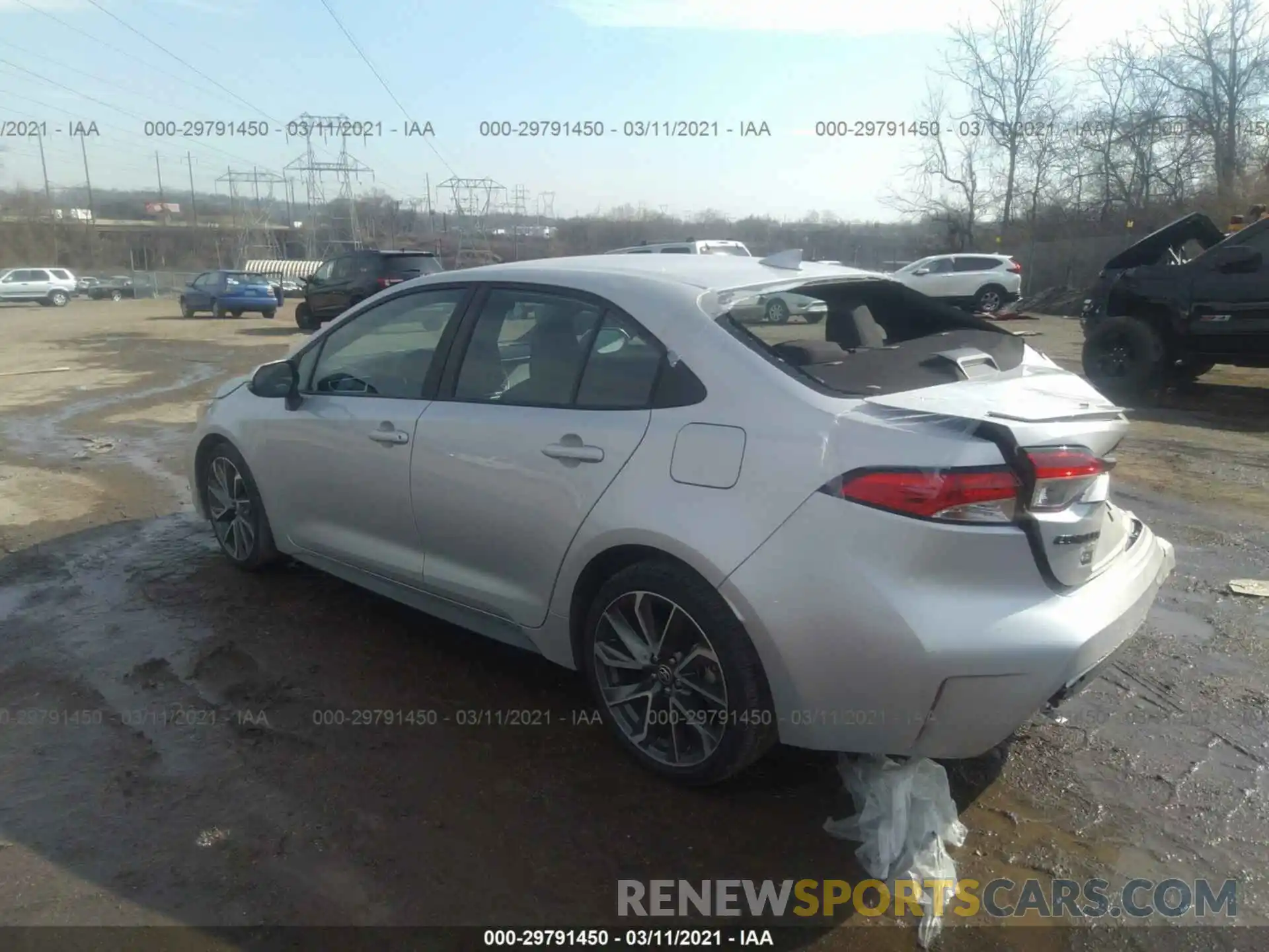 3 Photograph of a damaged car 5YFS4MCE9MP067736 TOYOTA COROLLA 2021