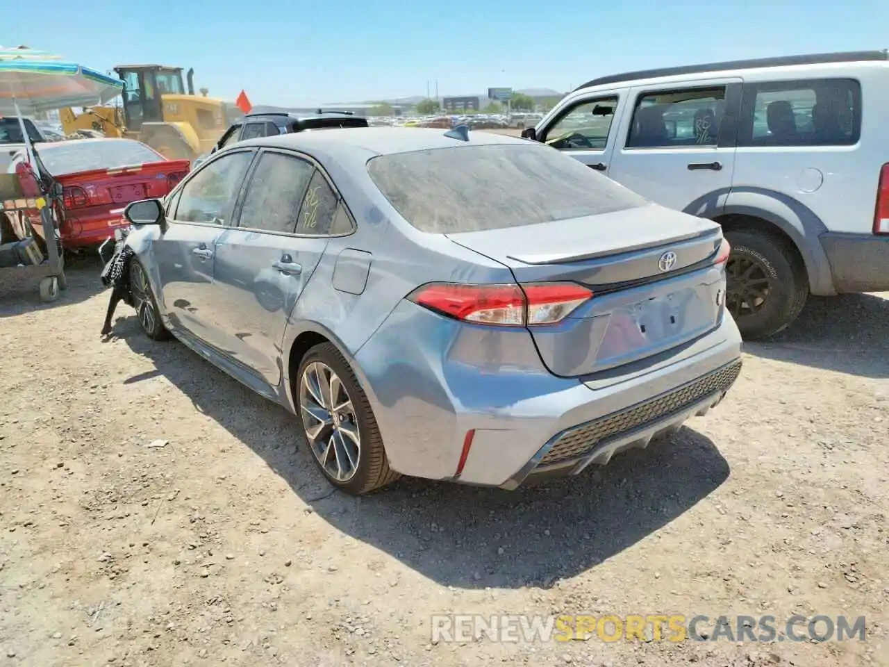 3 Photograph of a damaged car 5YFS4MCE9MP068515 TOYOTA COROLLA 2021