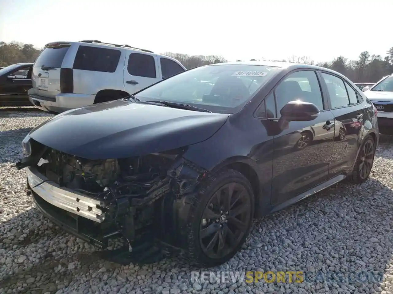 2 Photograph of a damaged car 5YFS4MCE9MP069812 TOYOTA COROLLA 2021