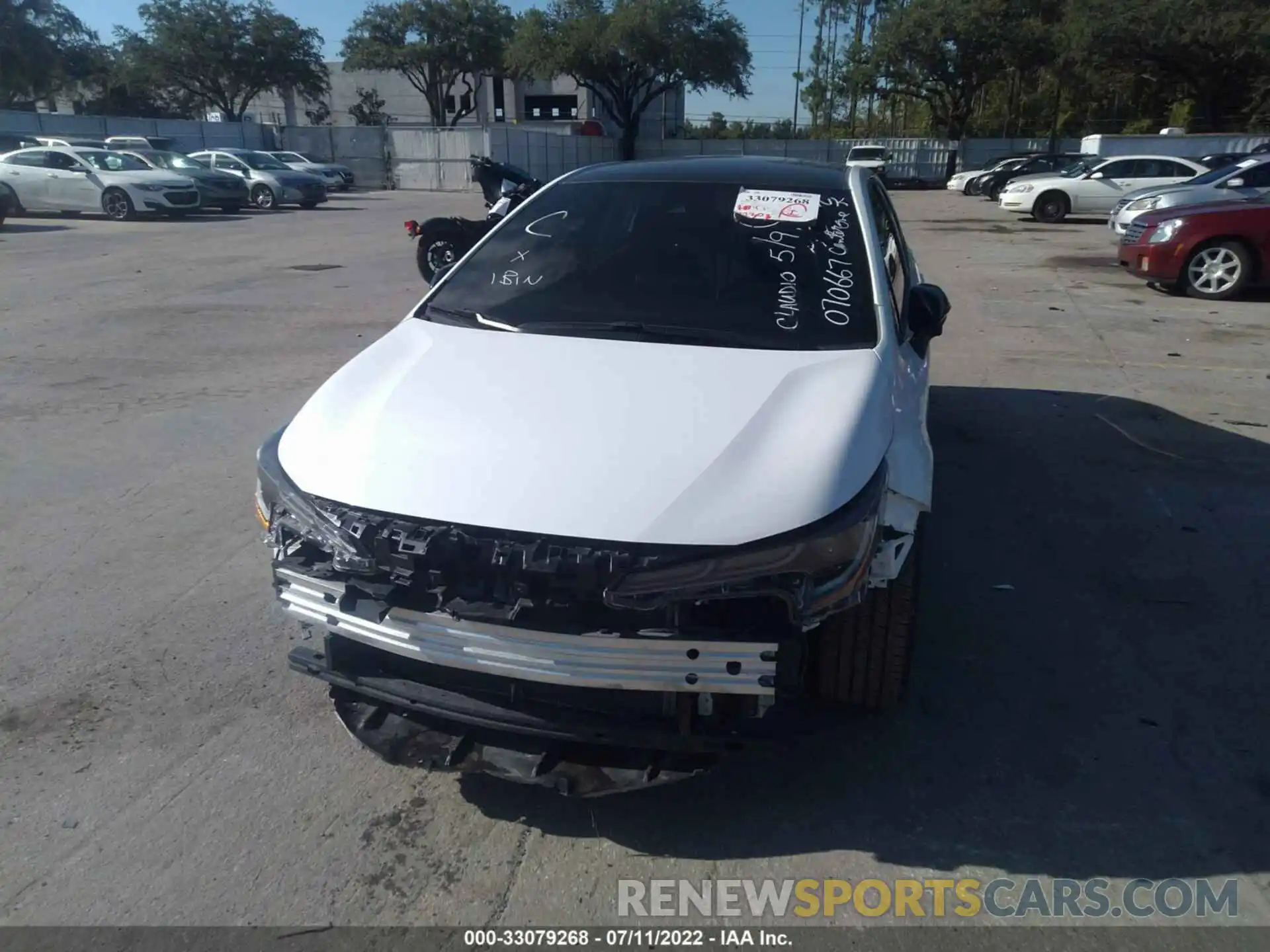 6 Photograph of a damaged car 5YFS4MCE9MP070667 TOYOTA COROLLA 2021