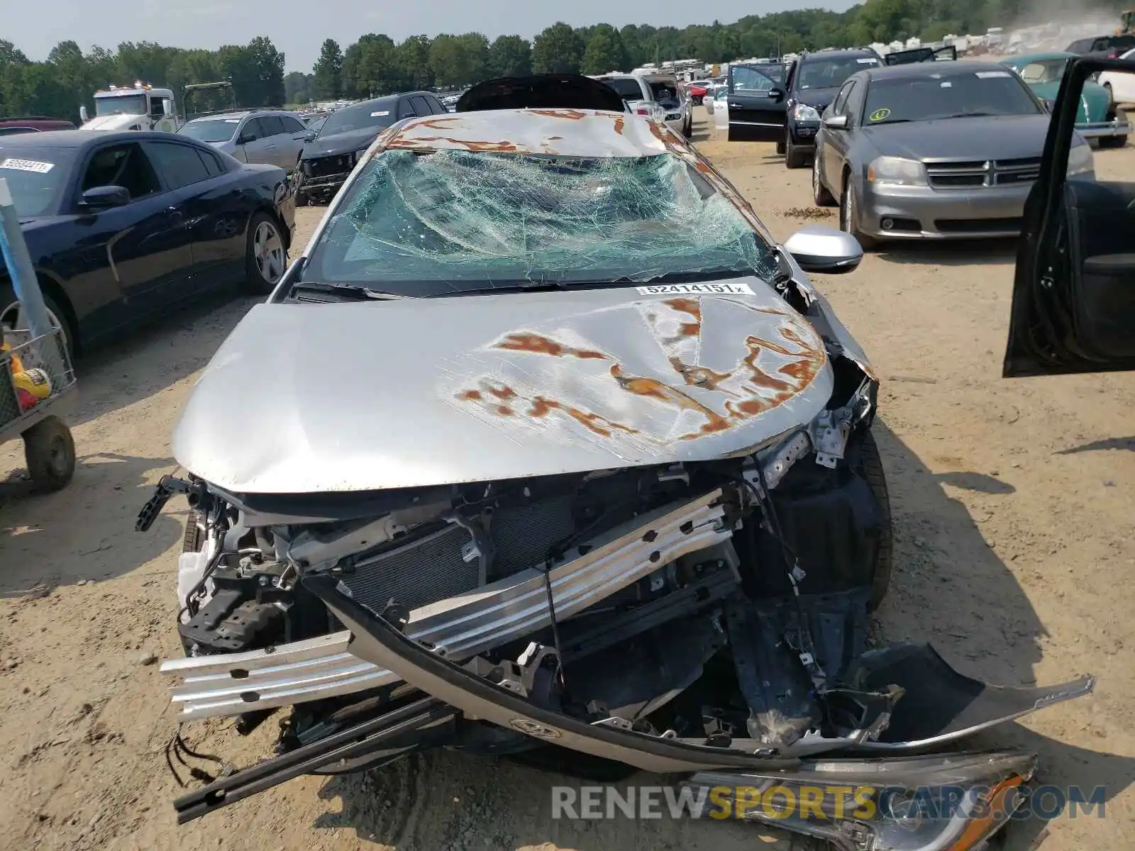 7 Photograph of a damaged car 5YFS4MCE9MP070863 TOYOTA COROLLA 2021