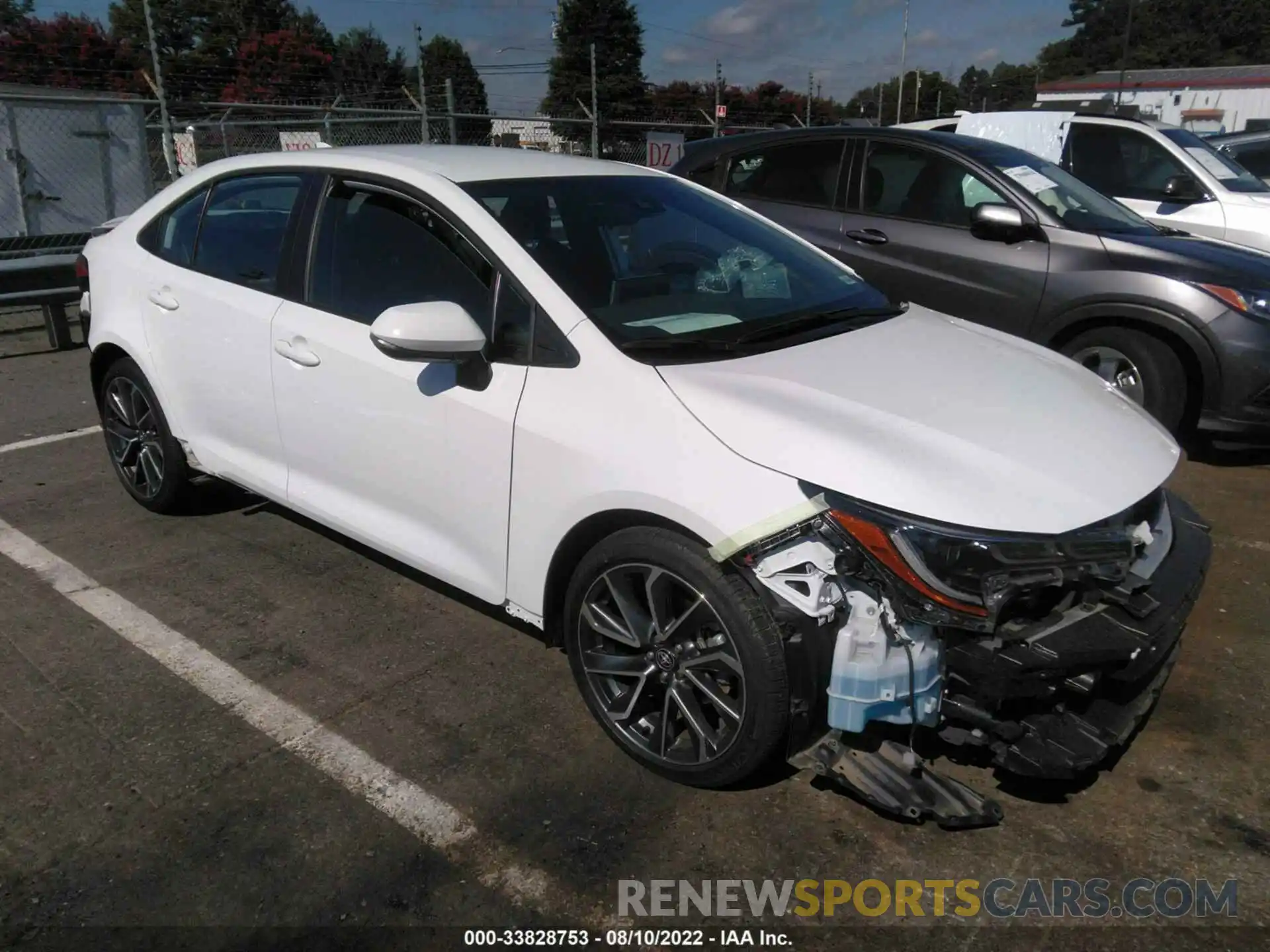 1 Photograph of a damaged car 5YFS4MCE9MP071897 TOYOTA COROLLA 2021